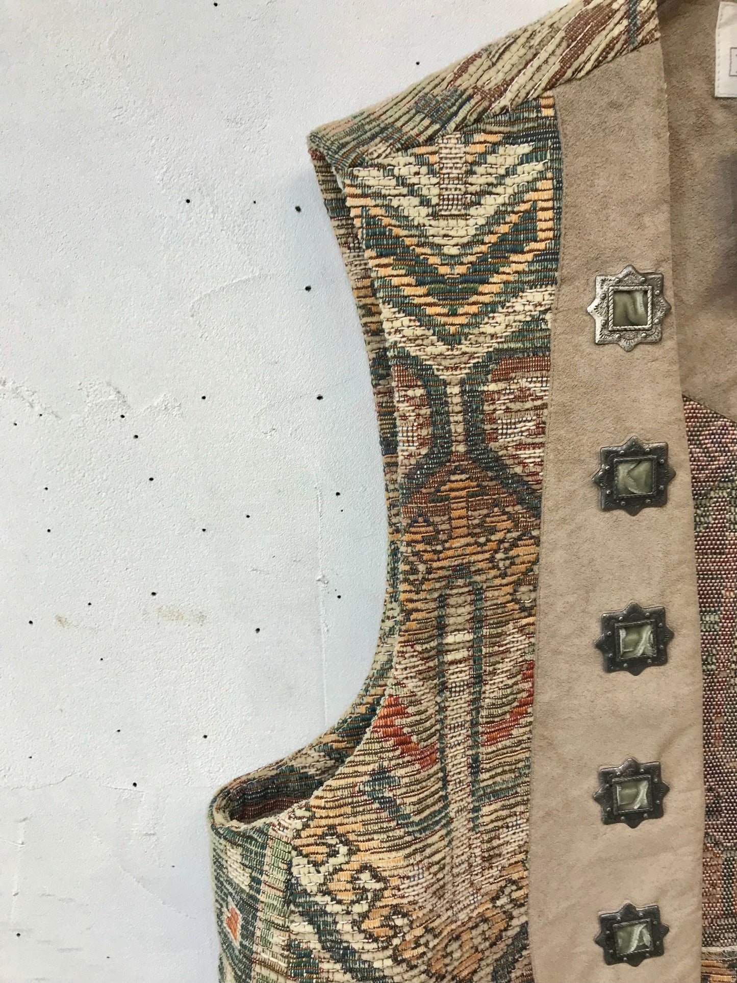 Vintage Rug Vest [K25438]