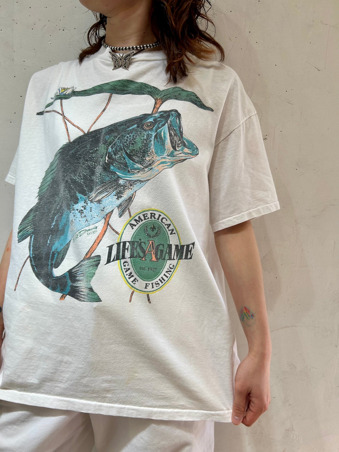 Vintage Fish T-Shirt 〜ONEITA〜 [D26804]