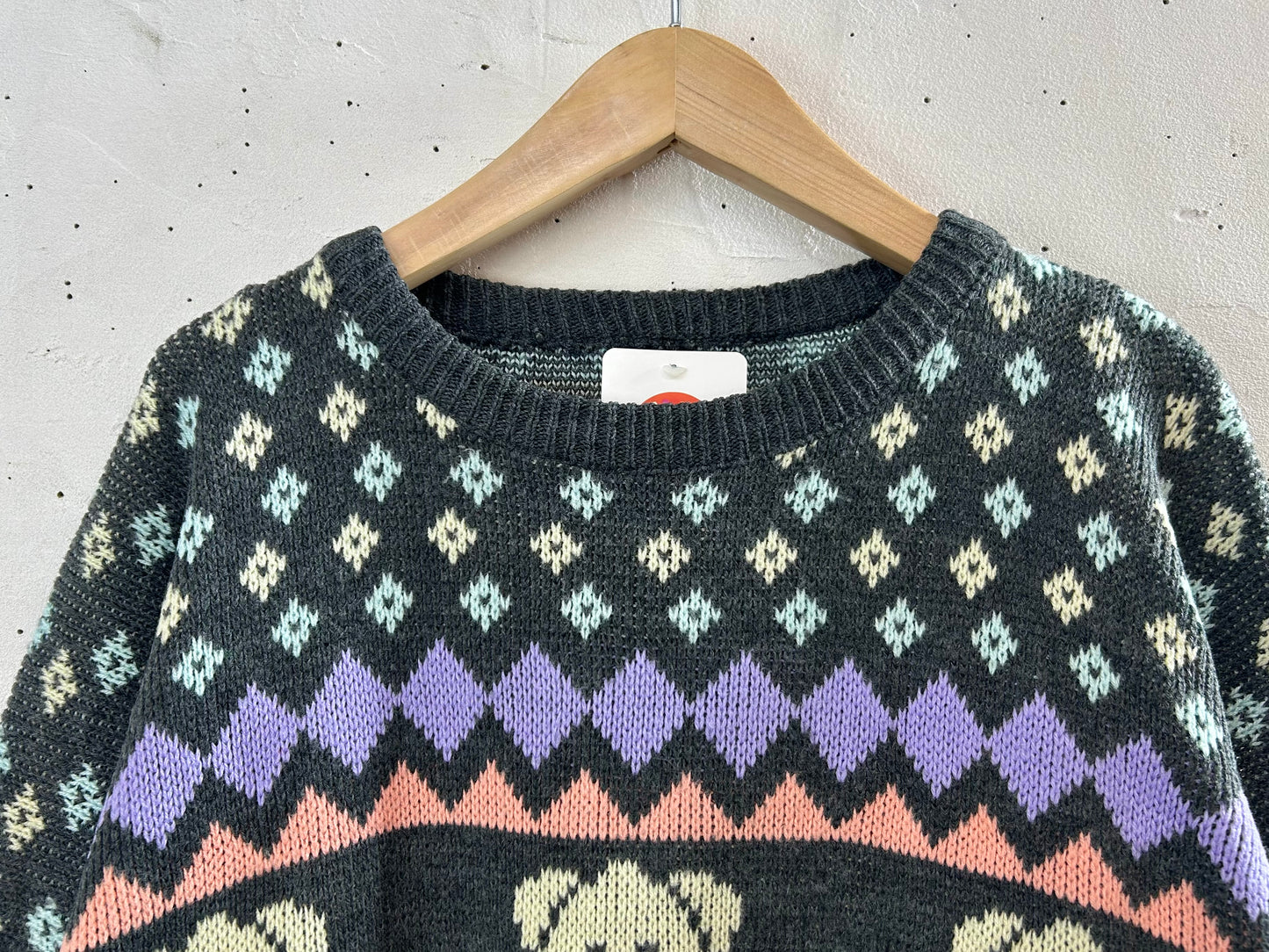 Vintage Knit Sweater MADE IN FRANCE [B29455]