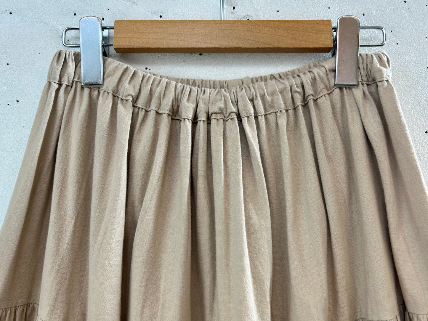 Vintage Cotton Tiered Skirt 〜Cactus Flower〜 [E30300]
