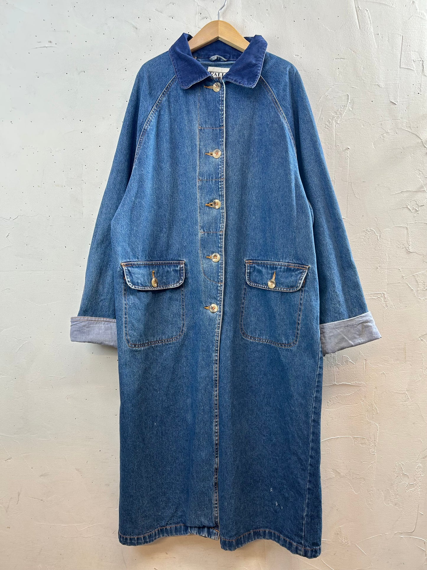 Vintage Denim Light Coat [B29454]