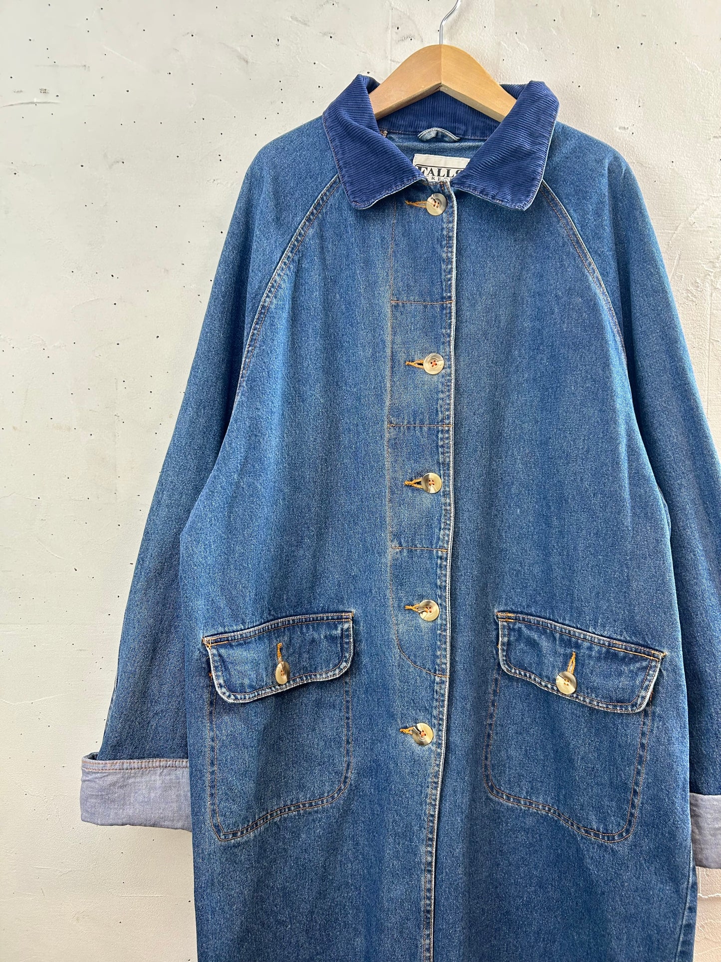 Vintage Denim Light Coat [B29454]