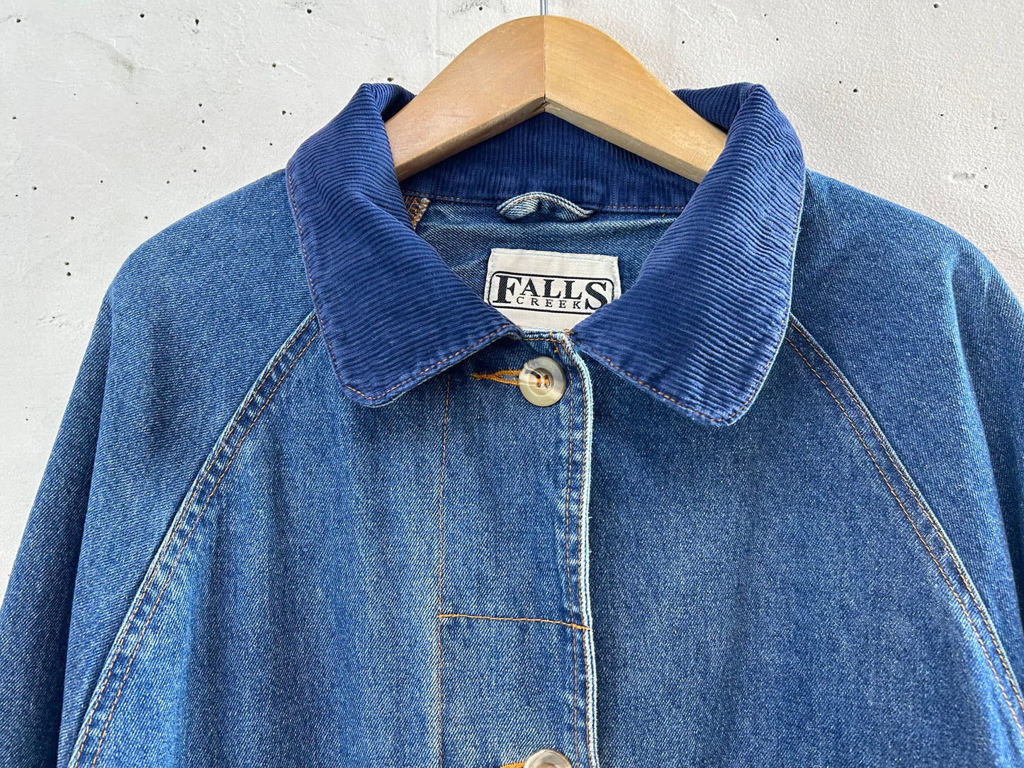 Vintage Denim Light Coat [B29454]