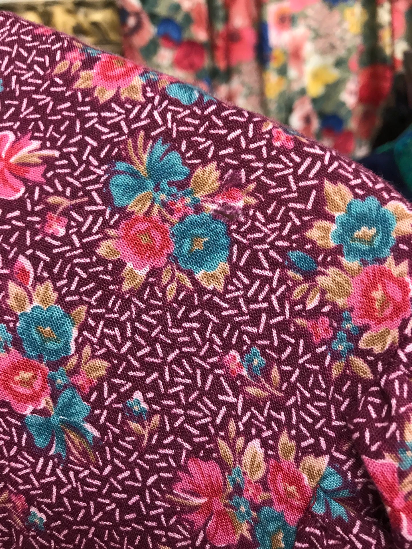 Vintage Flower Dress [J21948]