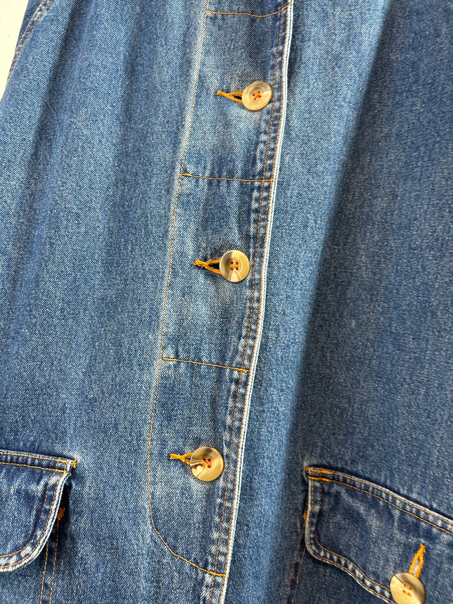 Vintage Denim Light Coat [B29454]