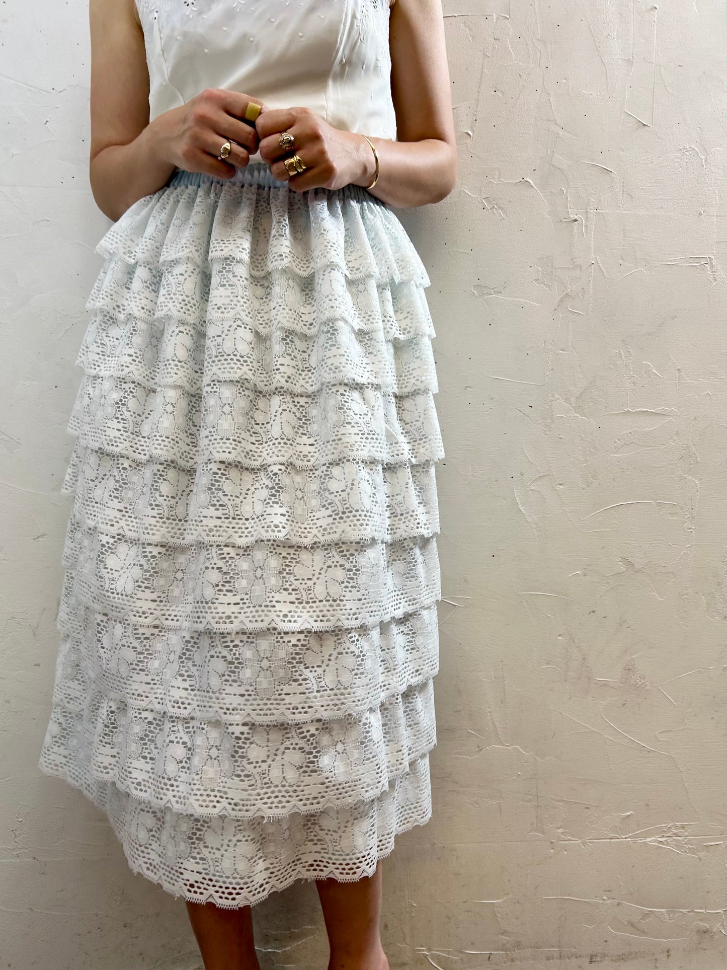 Vintage Lace Skirt 〜Amy Nina〜 [G27830]