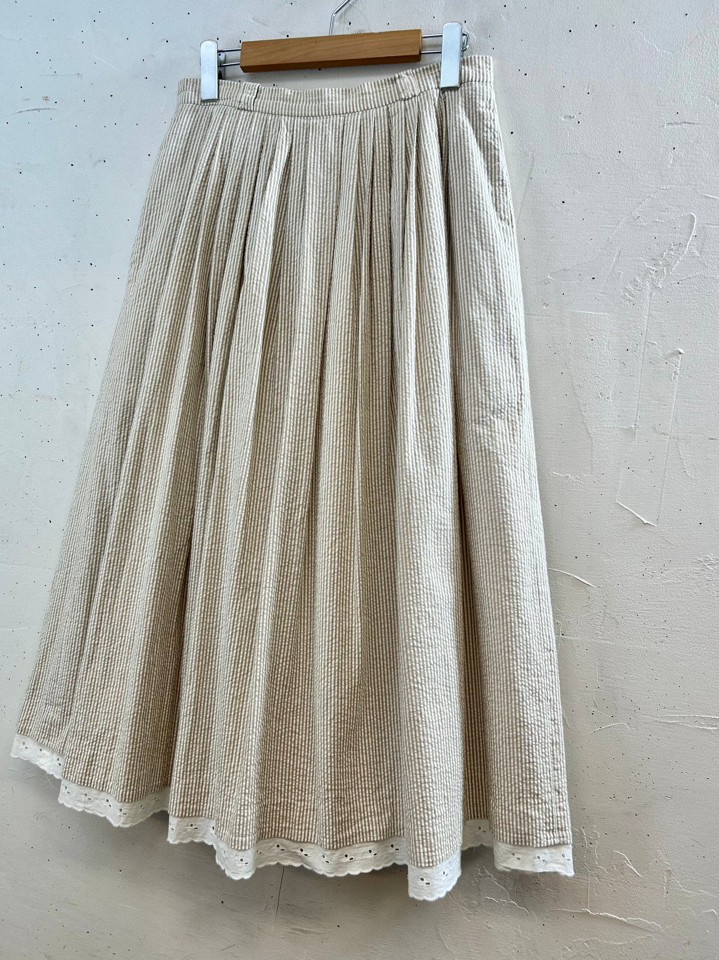 Vintage Stripe Skirt 〜YESSICA〜 [E30299]