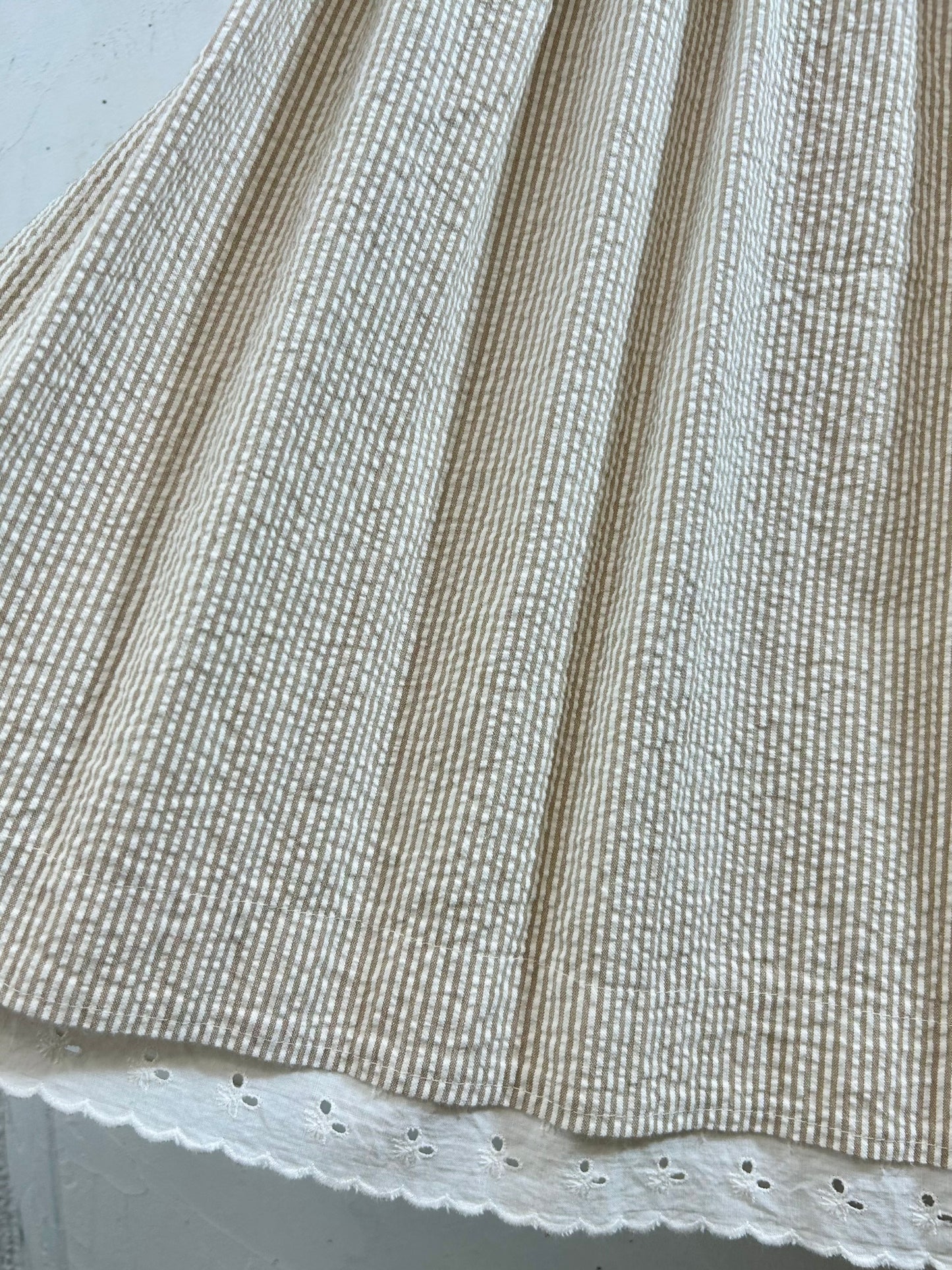 Vintage Stripe Skirt 〜YESSICA〜 [E30299]