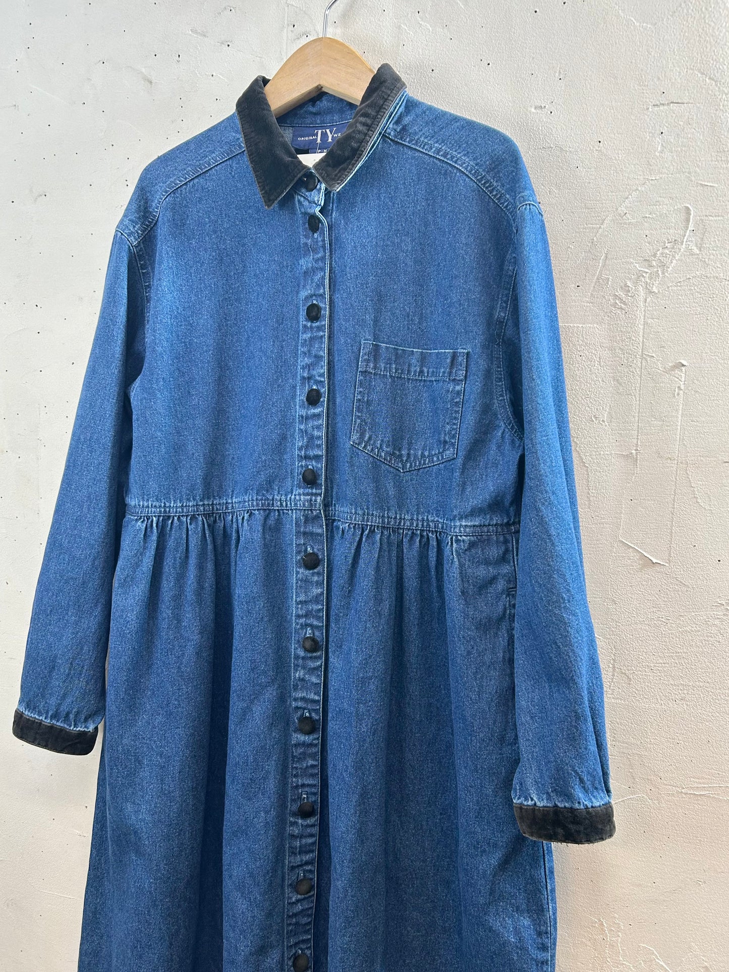 Vintage Denim Dress [B29453]