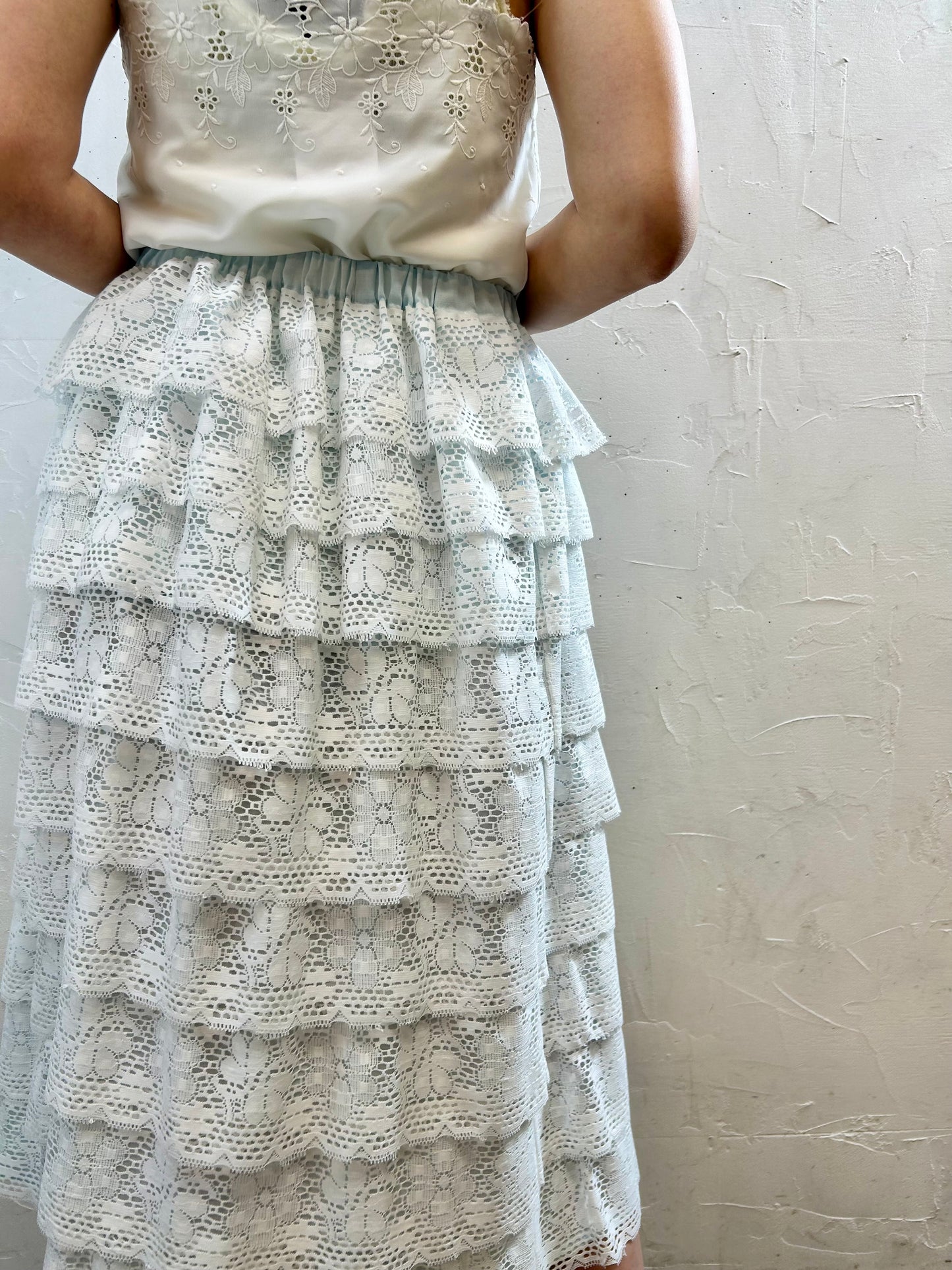 Vintage Lace Skirt 〜Amy Nina〜 [G27830]