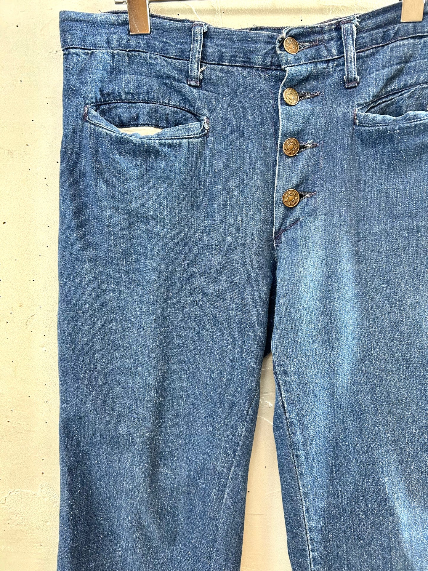 ’70s Vintage Denim Pants MADE IN USA 〜Male〜 [G27968]