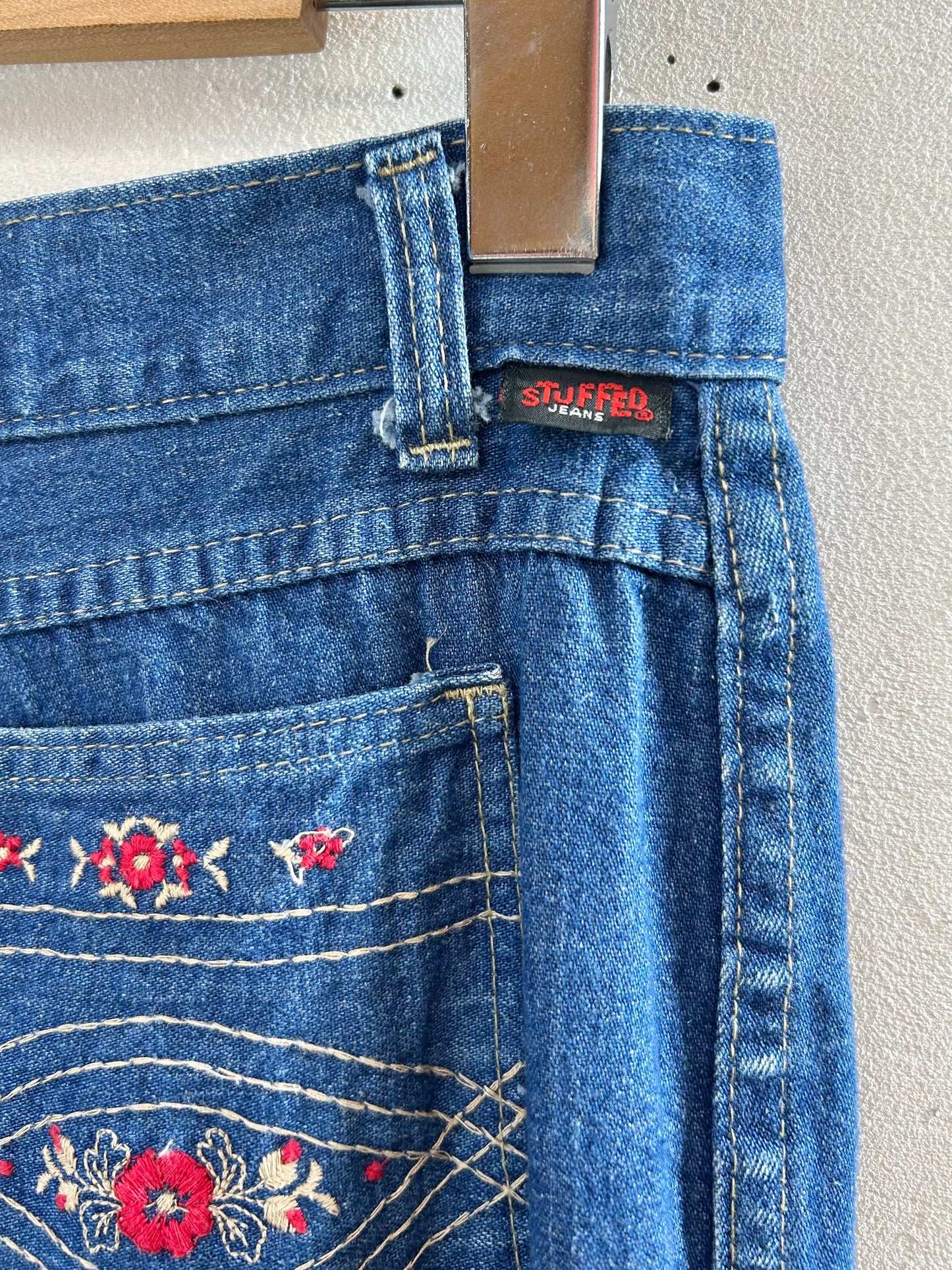 ’70s Vintage Denim Pants 〜STUFFED JEANS〜 [B29452]