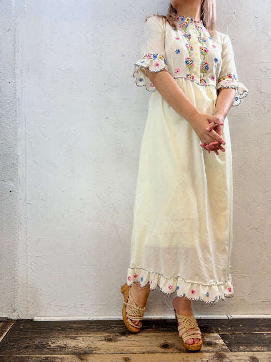 ’70s Vintage Dress [H28168]