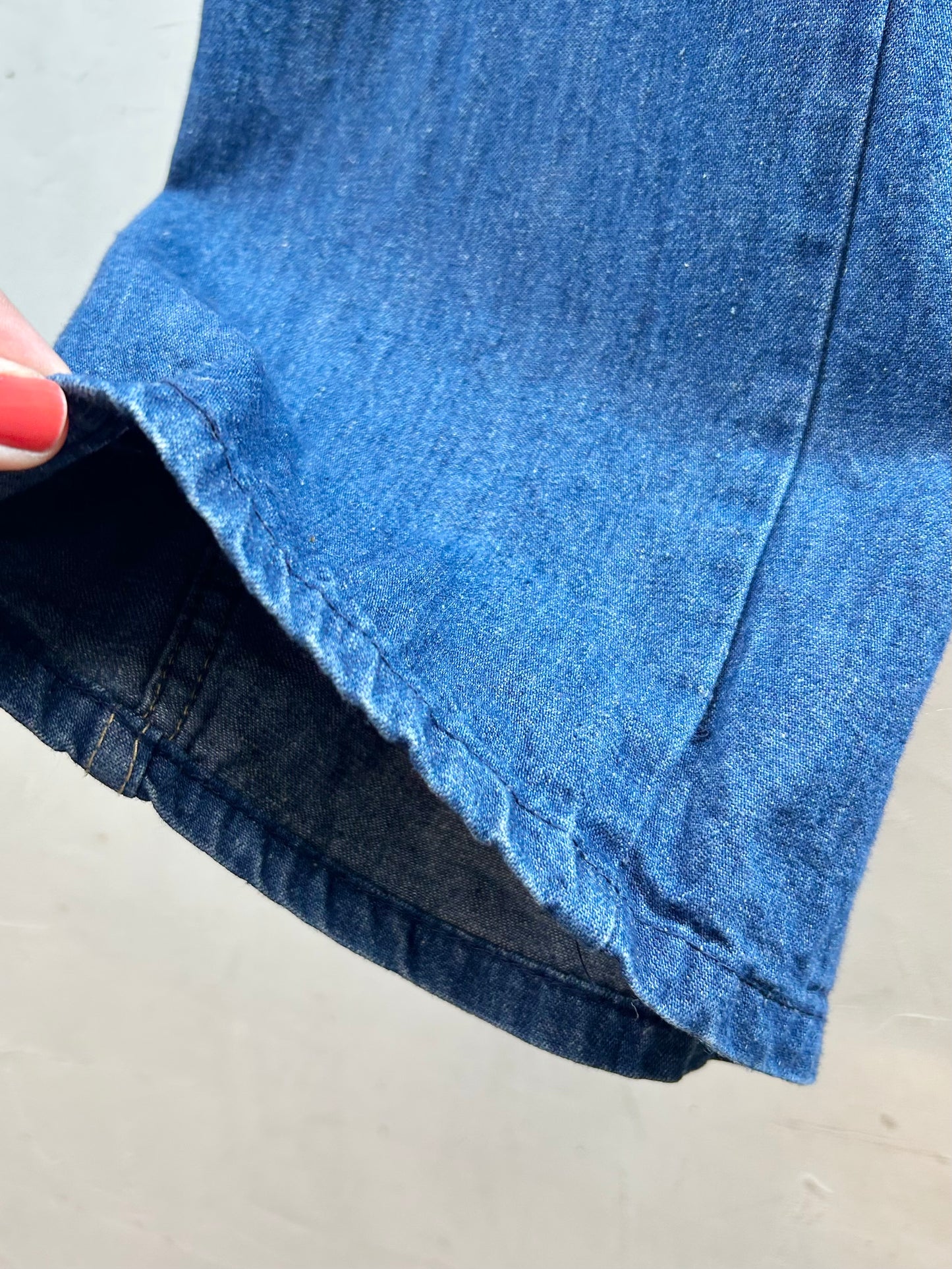 ’70s Vintage Denim Pants 〜STUFFED JEANS〜 [B29452]