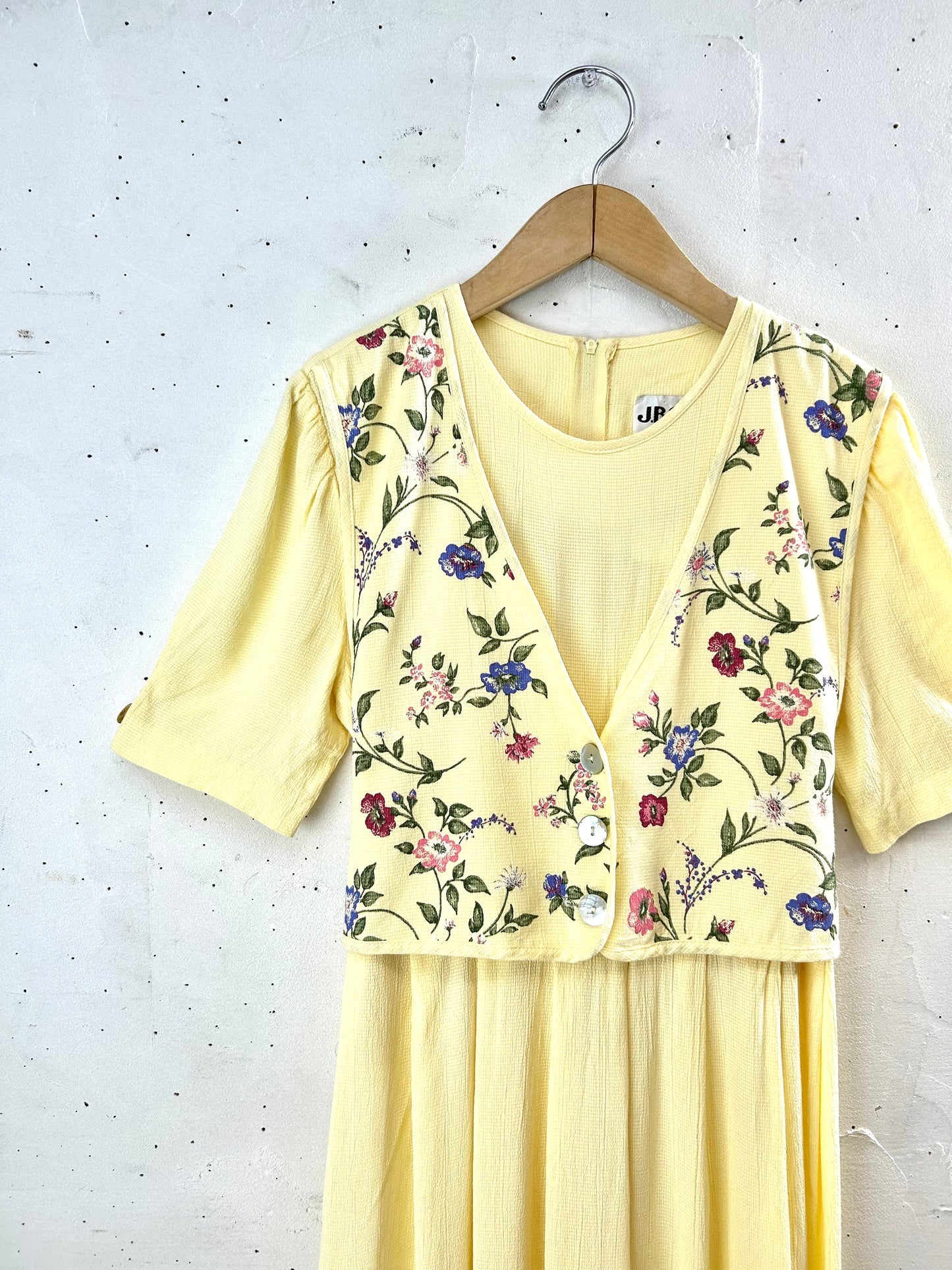 Vintage  Dress MADE IN USA [C29671]
