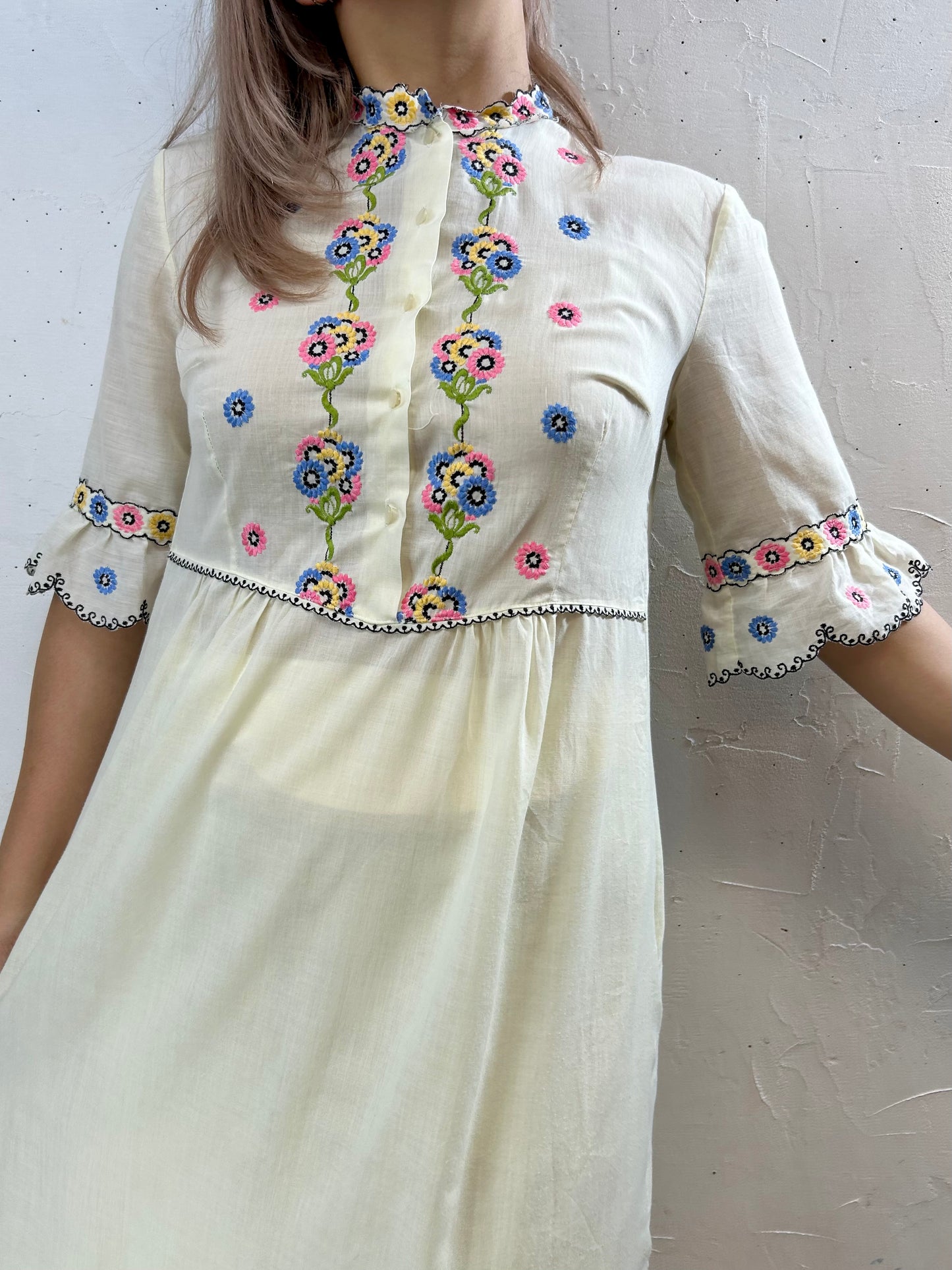 ’70s Vintage Dress [H28168]