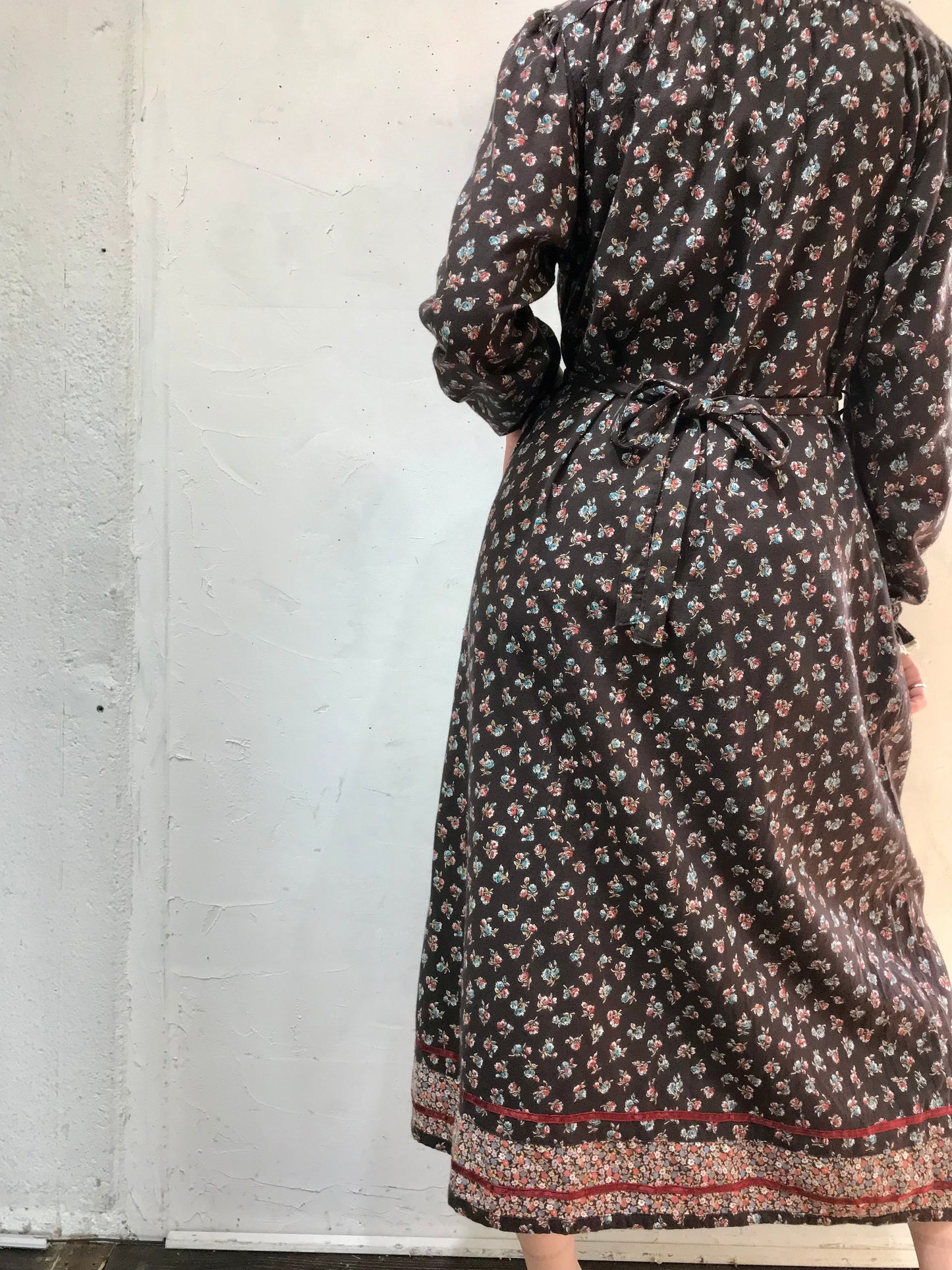 Vintage Flower Dress 〜elkont〜 [H24876]