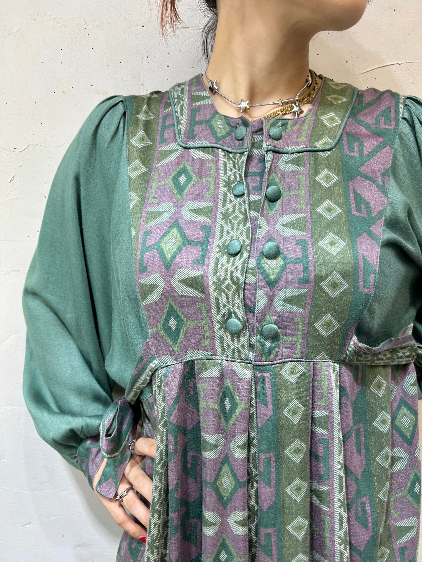 Vinyage Native Dress [H24810]