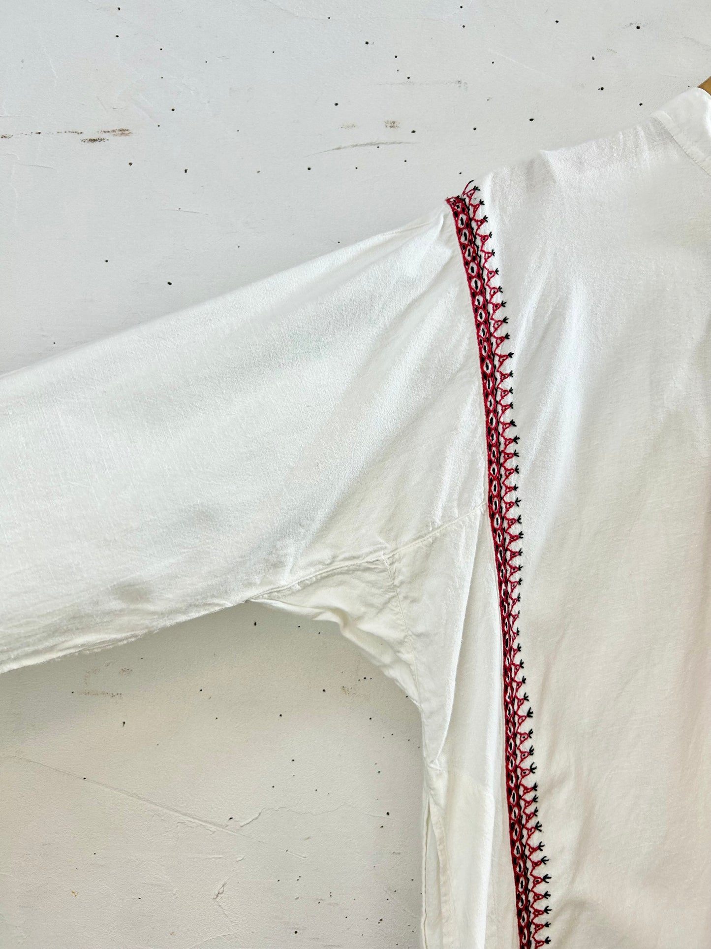 Vintage Hand Embroidery Shirt [F30521]