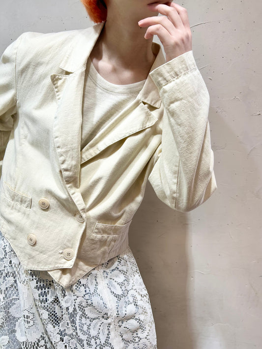 Vintage Cotton & Linen Jacket [B26313]