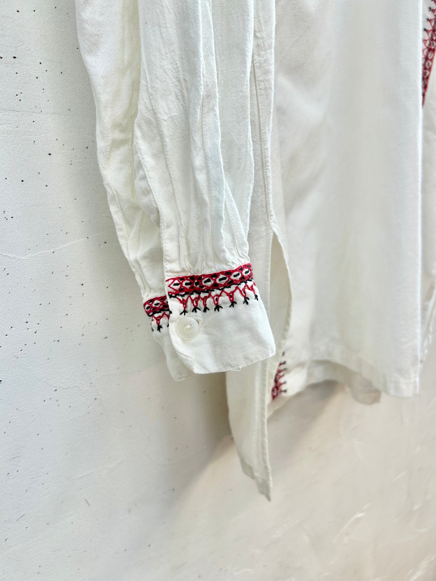 Vintage Hand Embroidery Shirt [F30521]