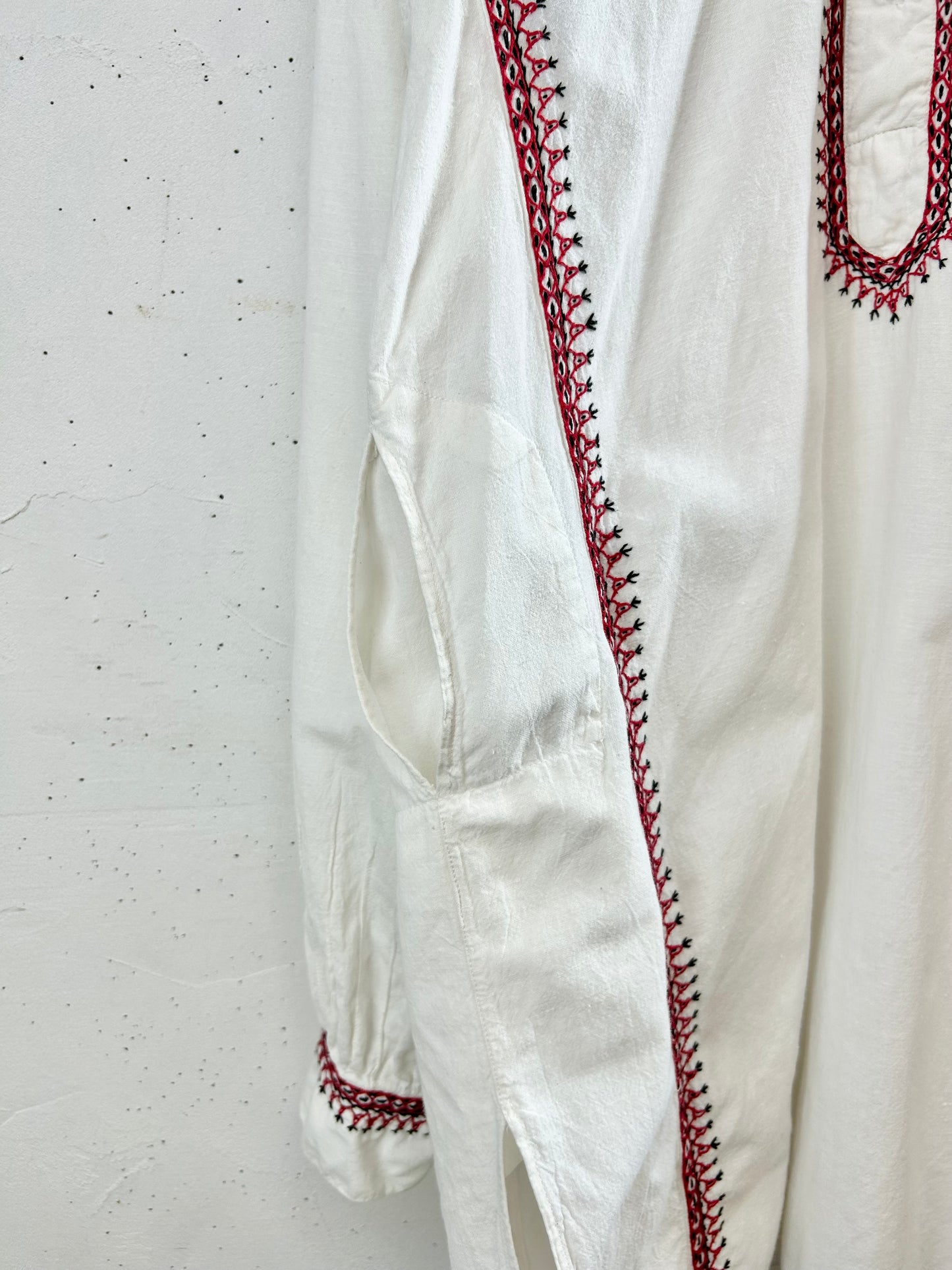 Vintage Hand Embroidery Shirt [F30521]