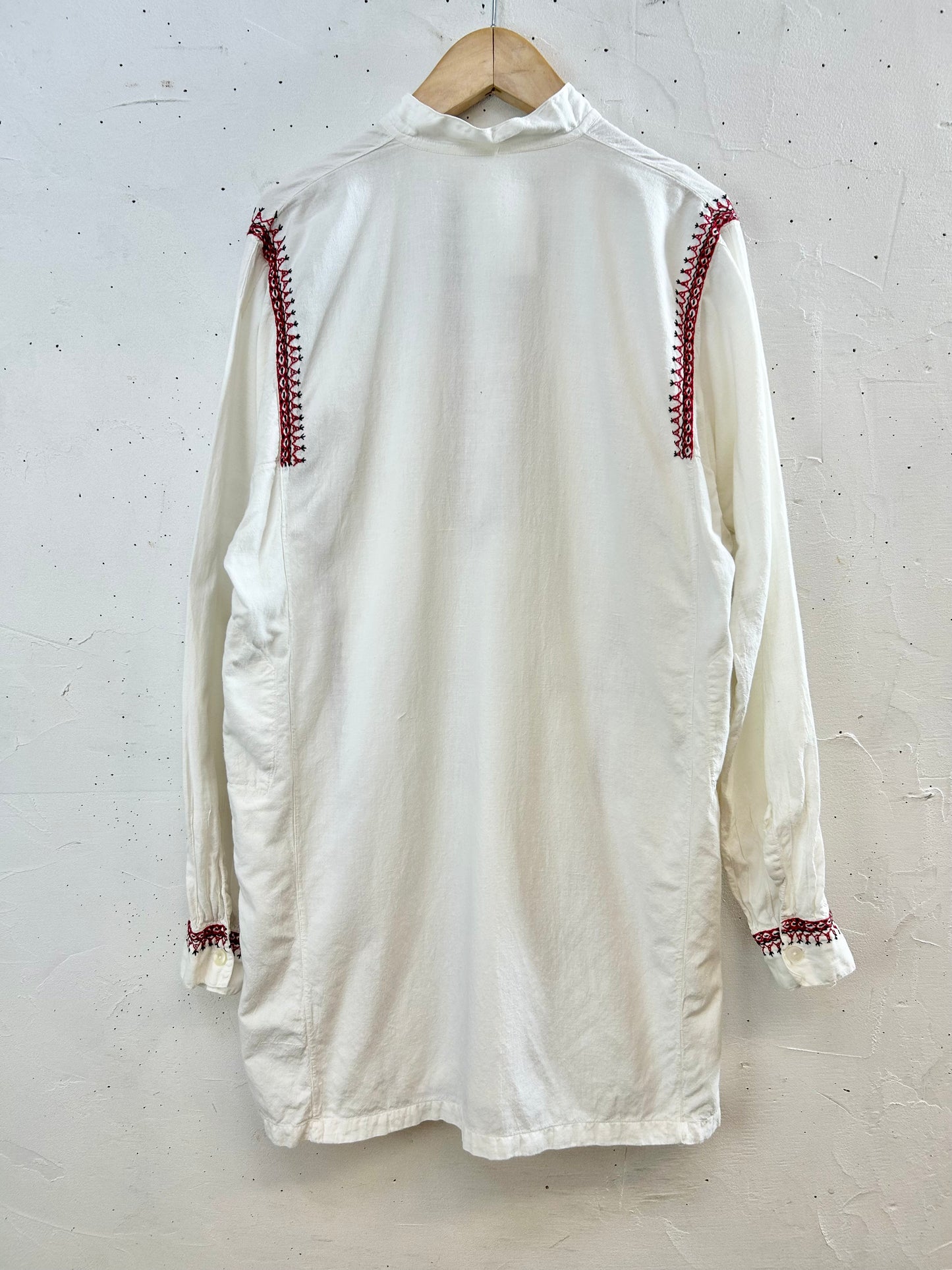 Vintage Hand Embroidery Shirt [F30521]