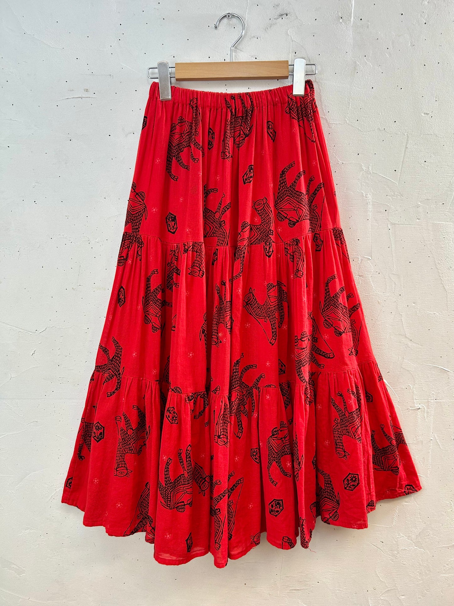 Vintage Tiered Skirt [F30526]