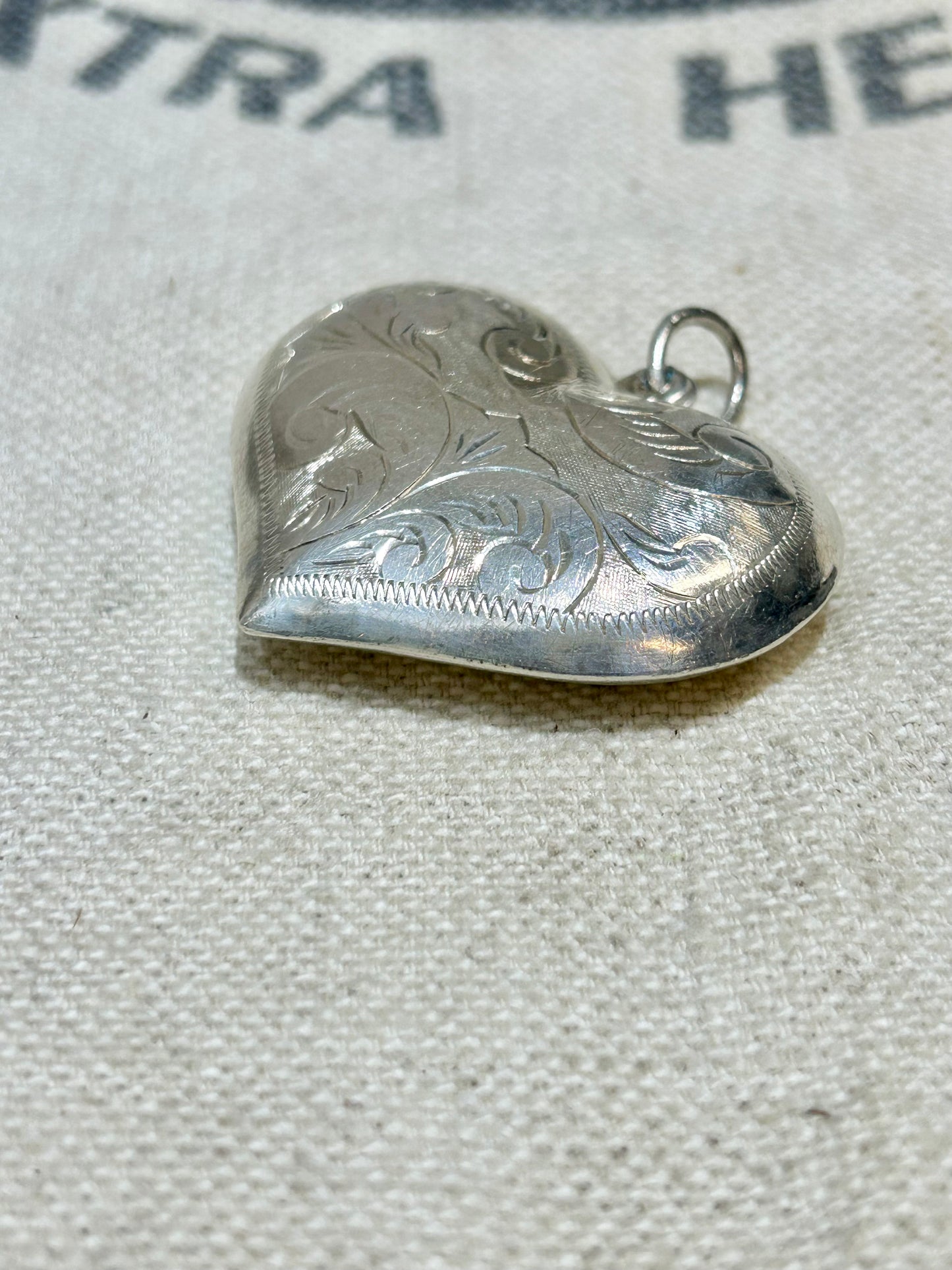 Vintage 925Silver Pendant Top [K25501]