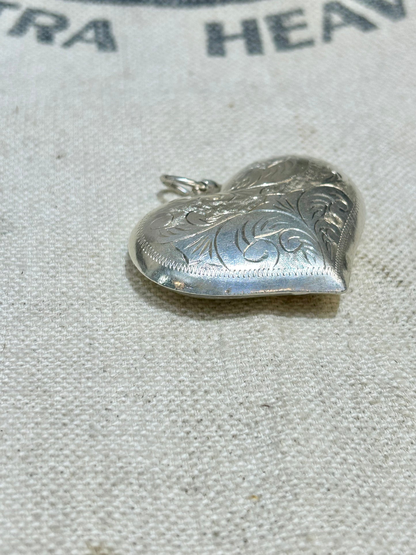 Vintage 925Silver Pendant Top [K25501]