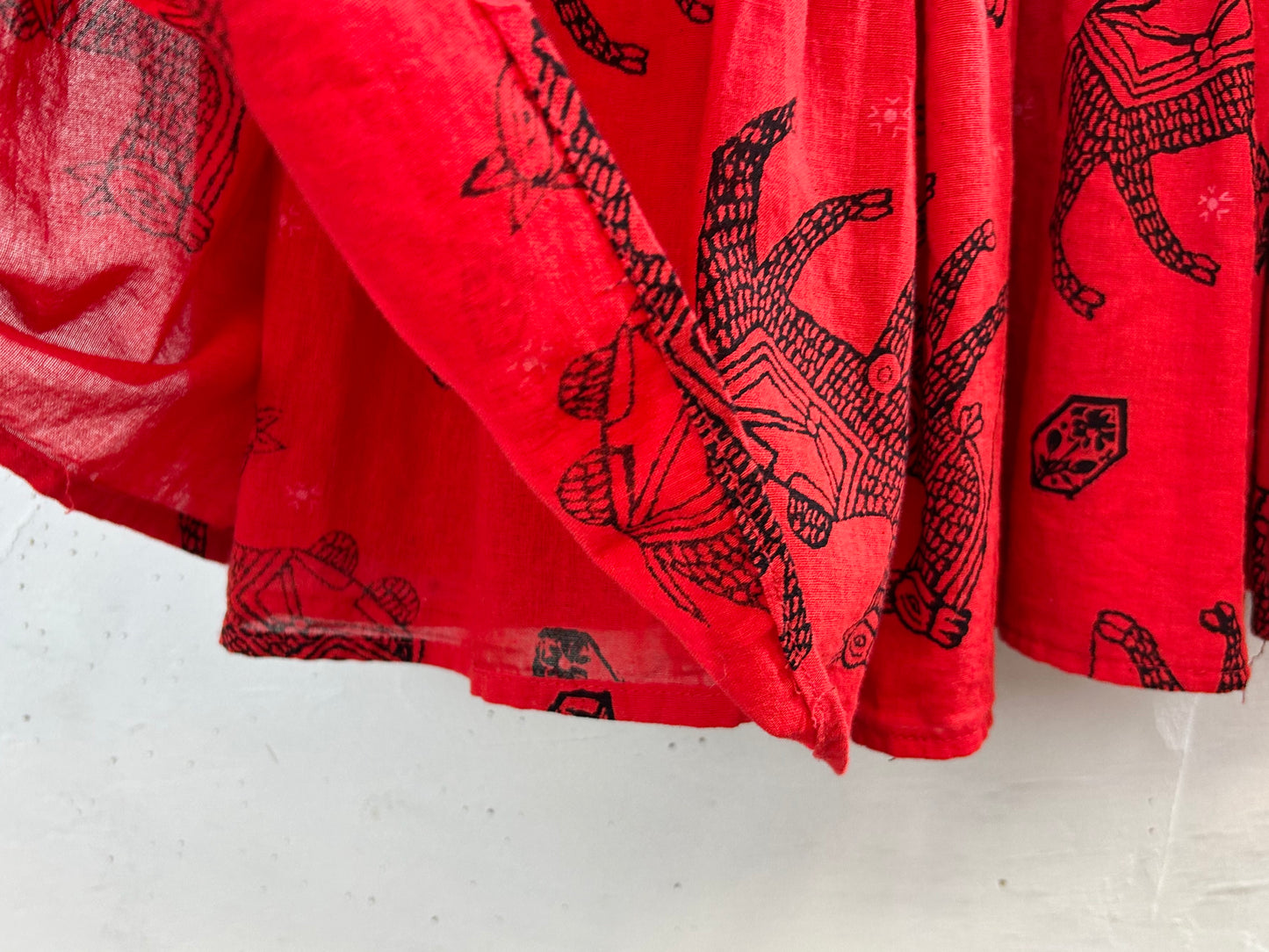 Vintage Tiered Skirt [F30526]