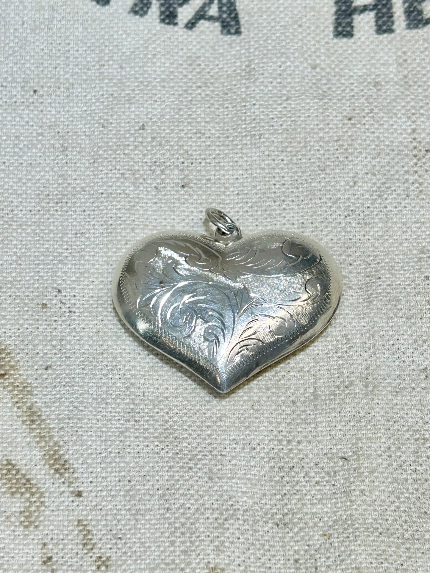 Vintage 925Silver Pendant Top [K25501]