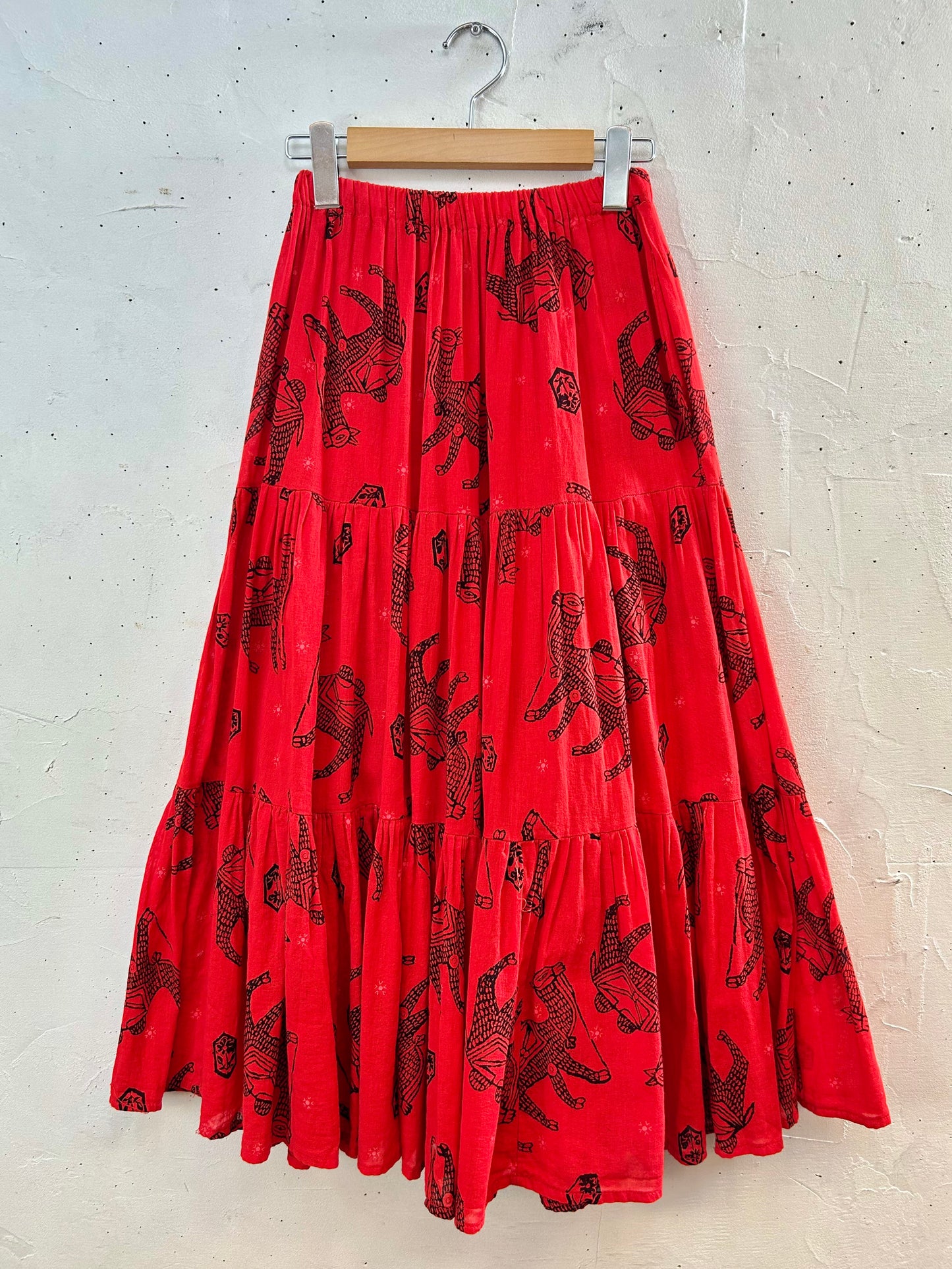 Vintage Tiered Skirt [F30526]