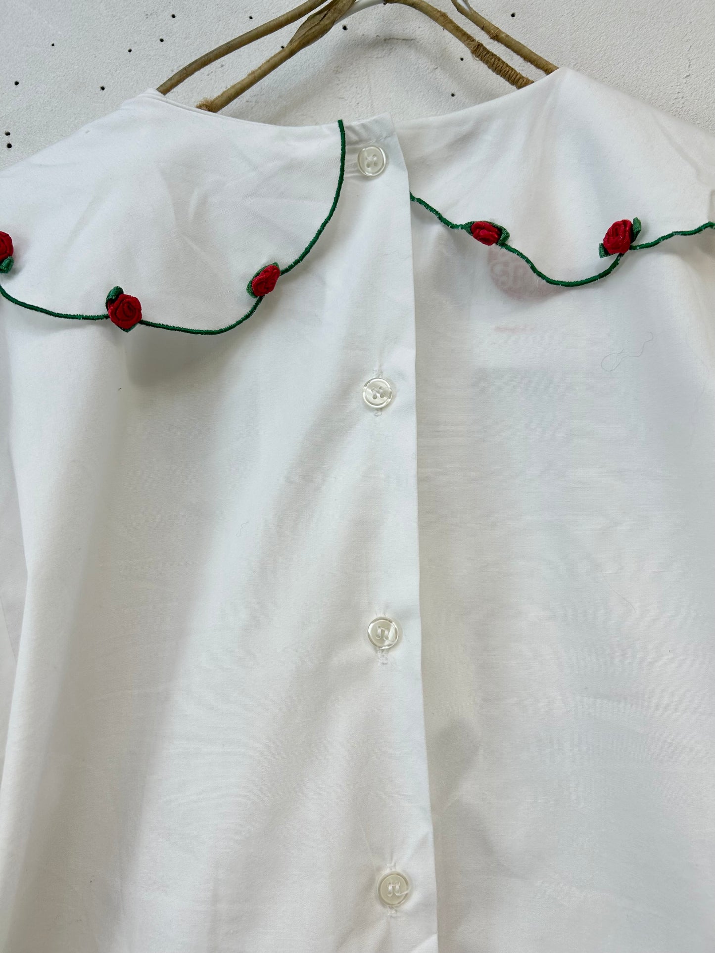 Vintage White Blouse [F27669]