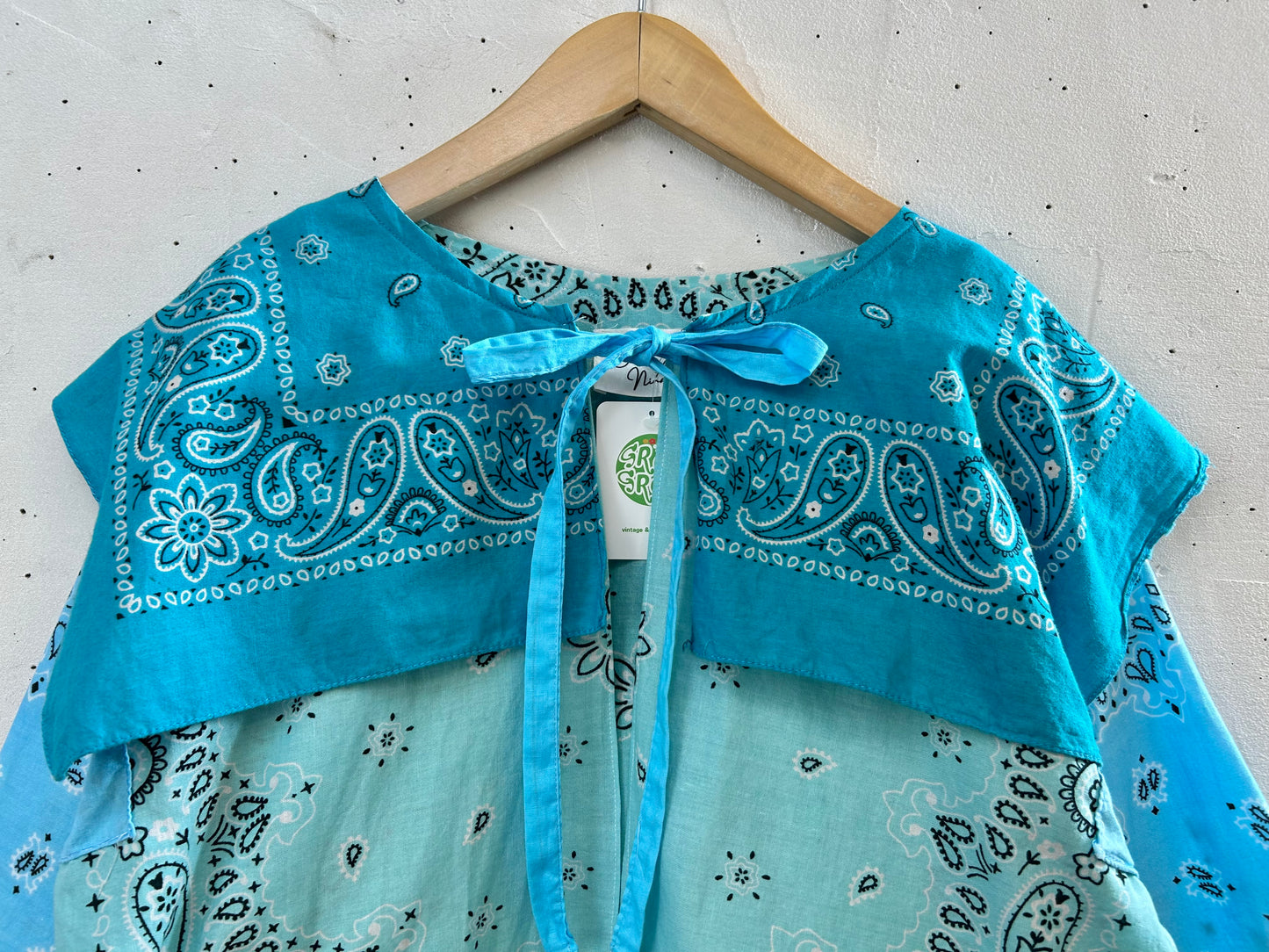Vintage Bandana Patchwork Tops 〜Amy Nina〜[D30082]