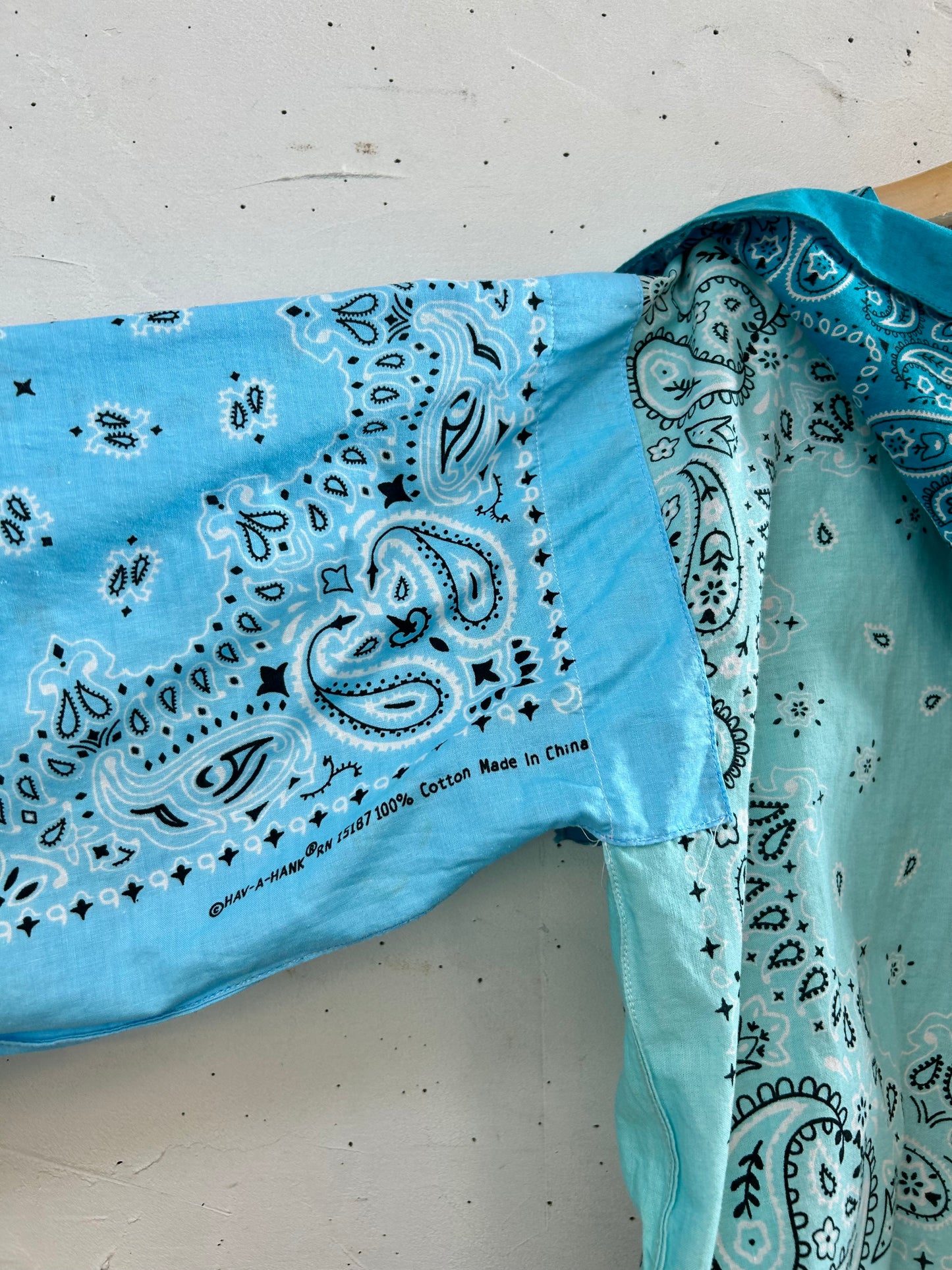 Vintage Bandana Patchwork Tops 〜Amy Nina〜[D30082]