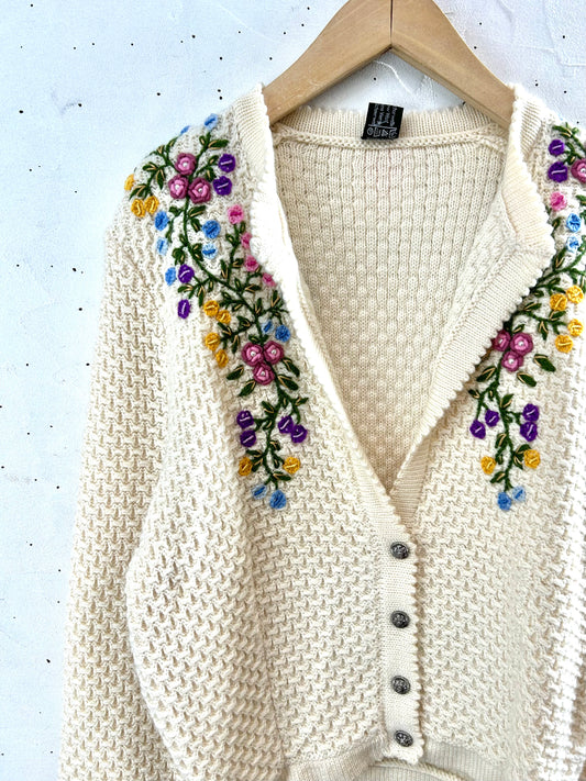 Vintage Knit Cardigan [J28785]