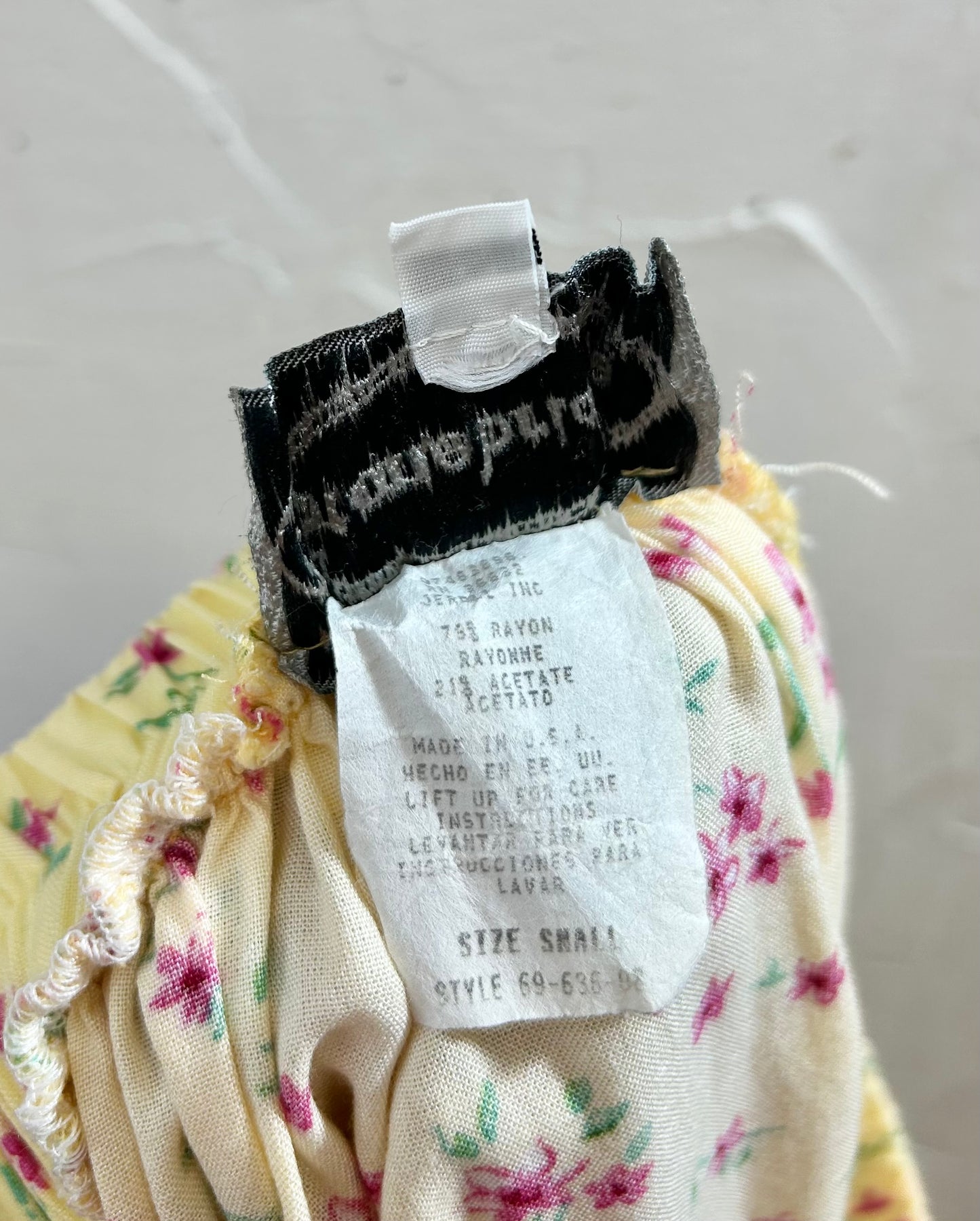 Vintage Tiered Skirt MADE IN USA [E30312]