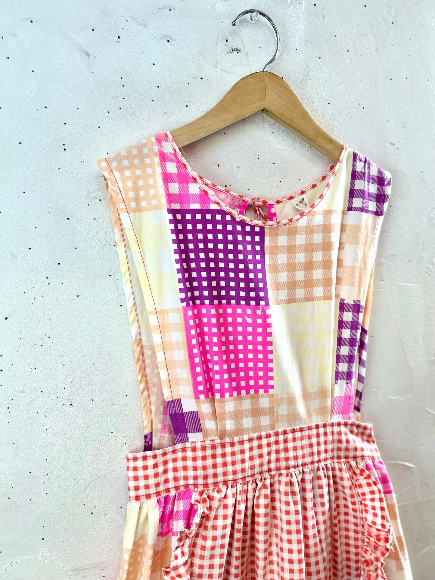 '70s Vintage Apron Dress [G30763]