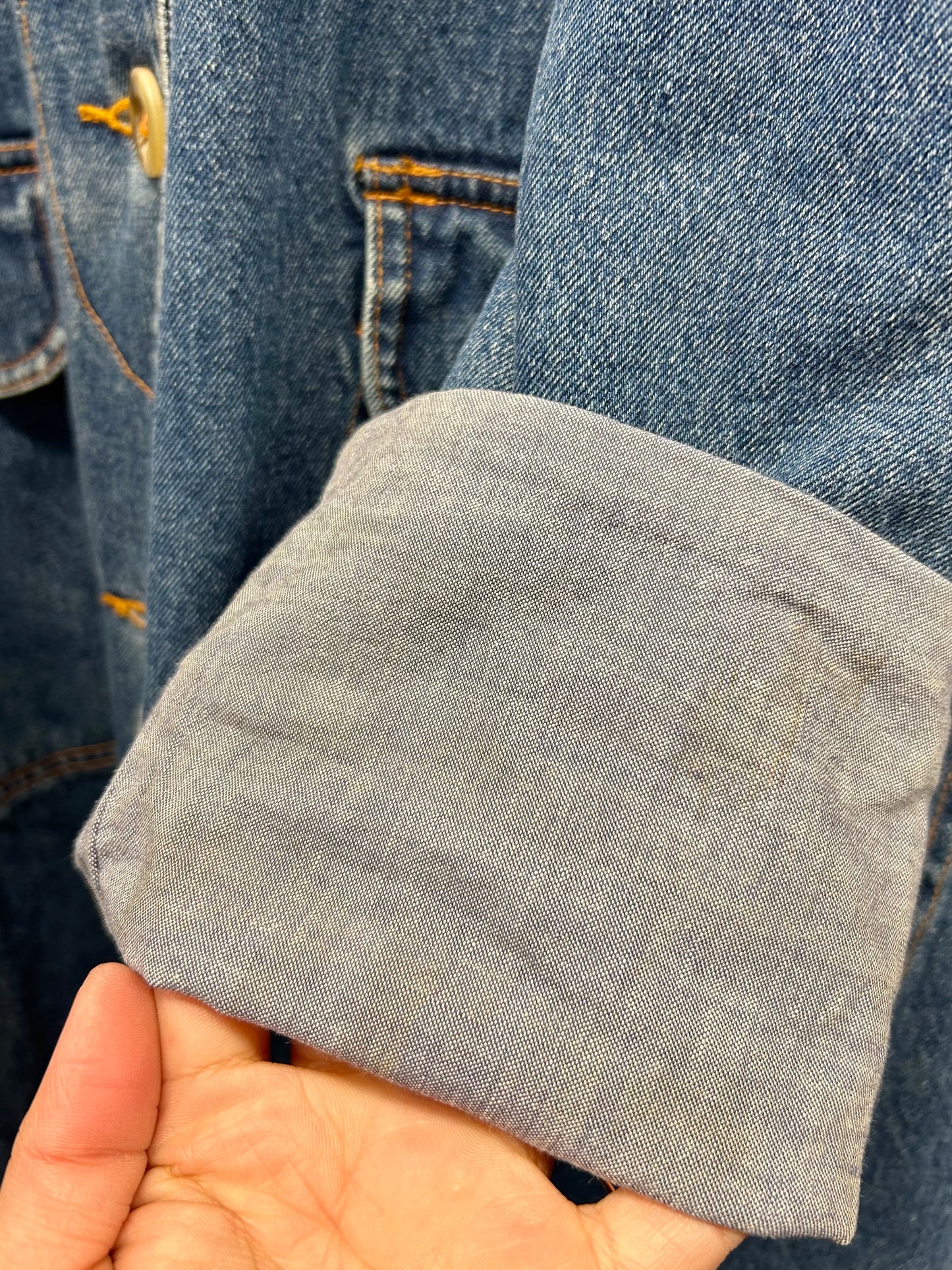 Vintage Denim Light Coat [B29454]