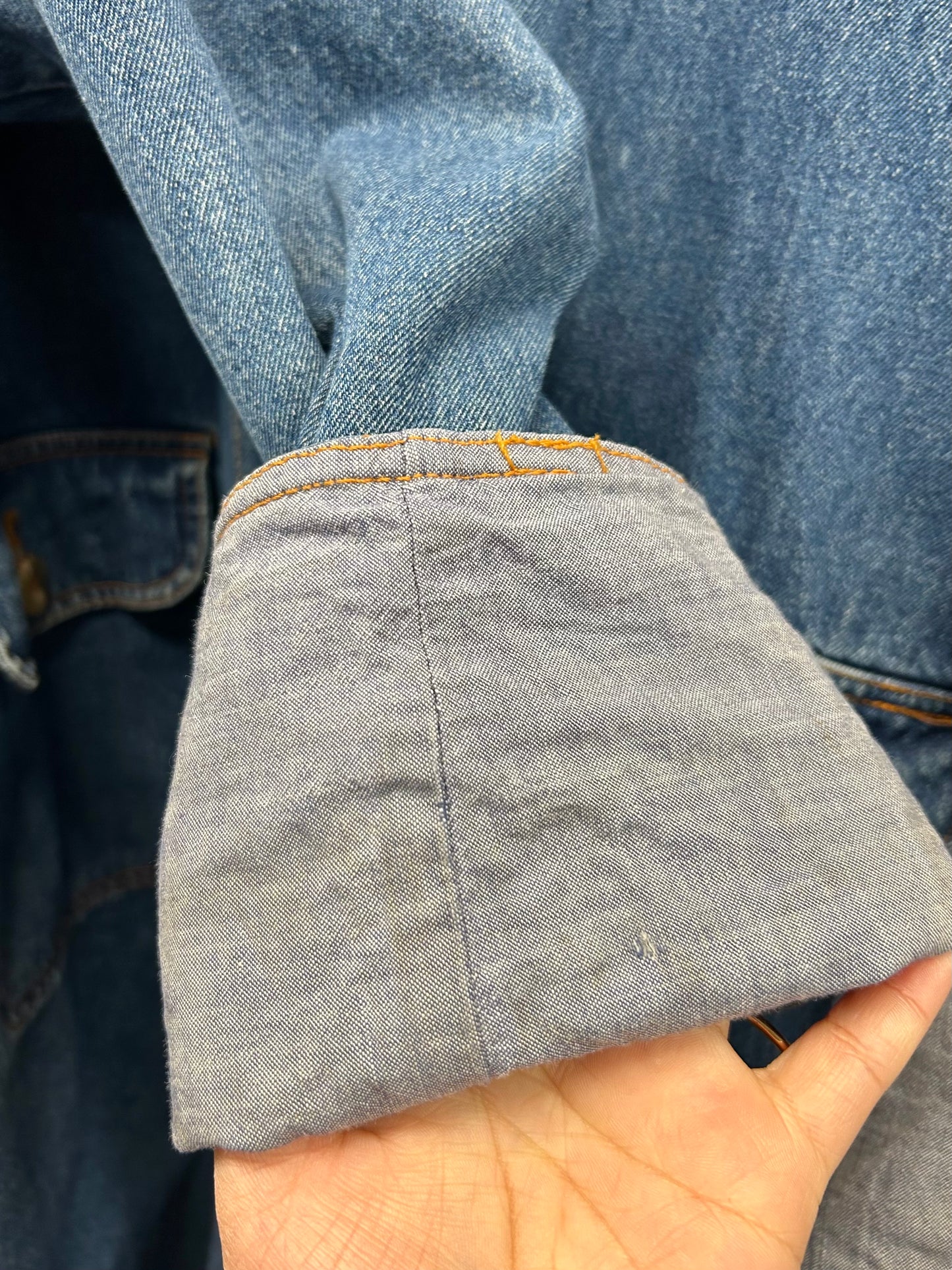 Vintage Denim Light Coat [B29454]