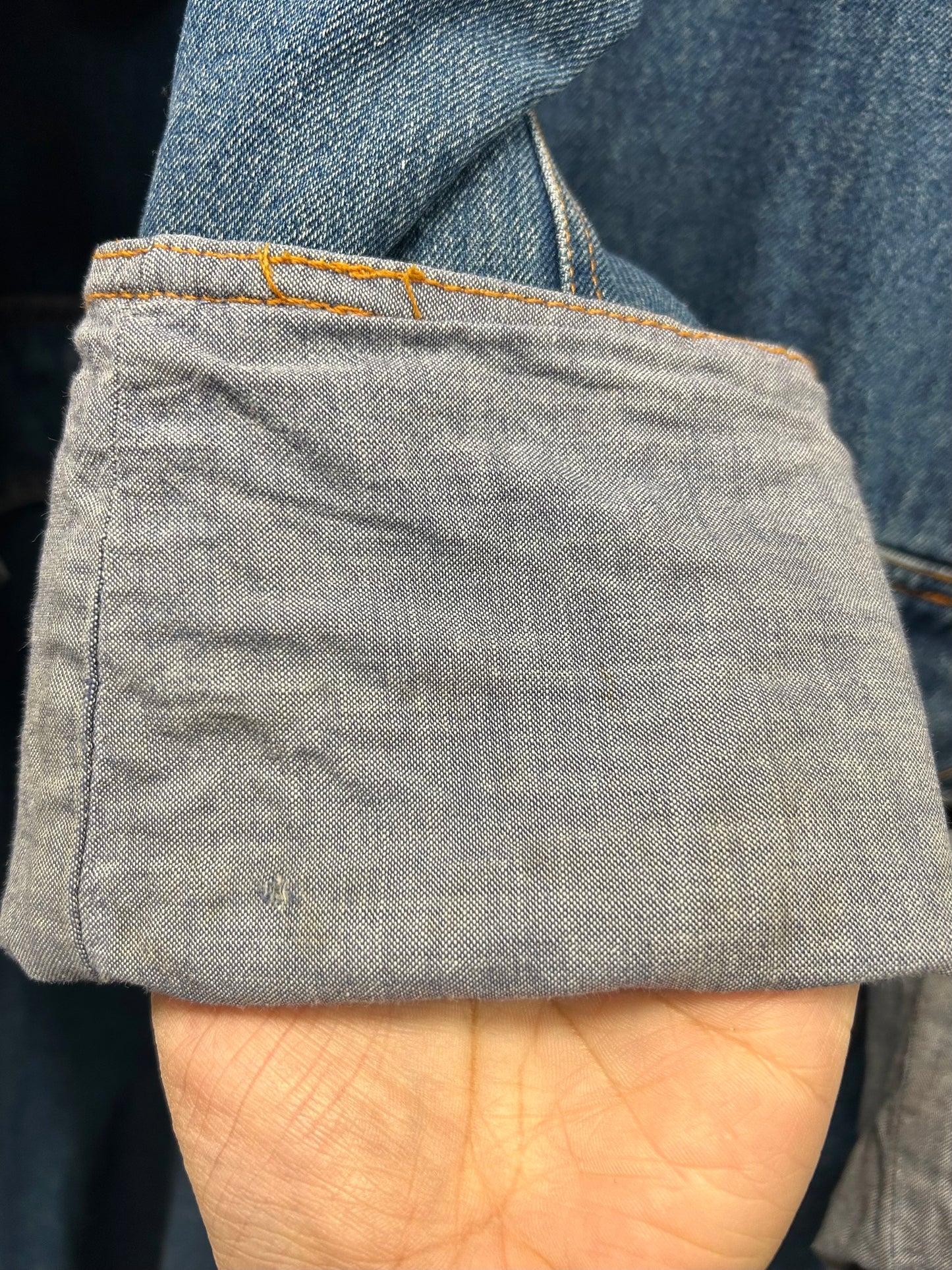Vintage Denim Light Coat [B29454]