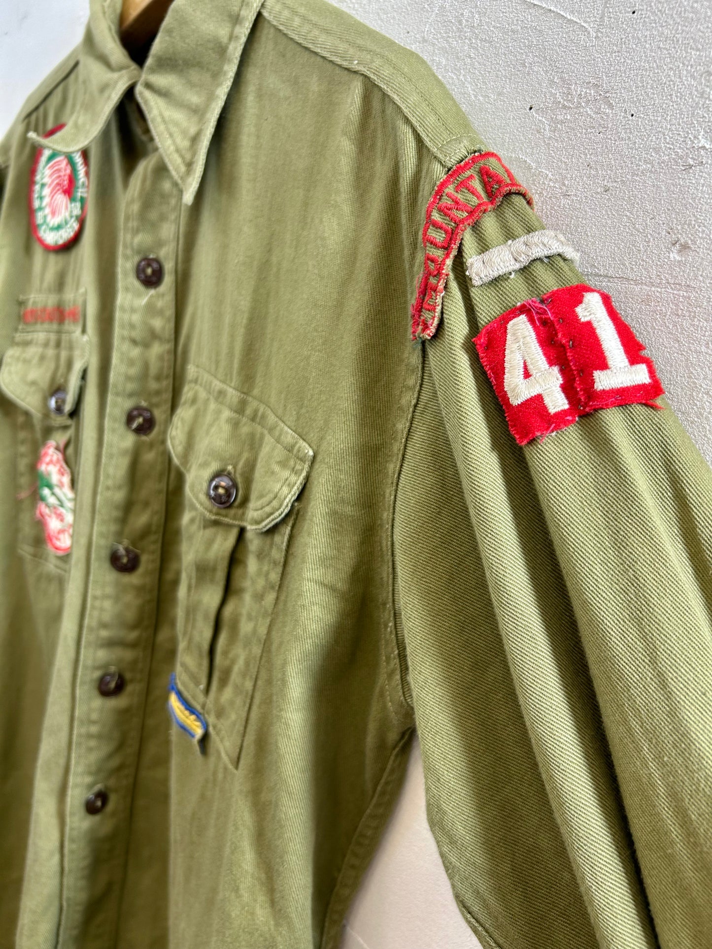 '50Vintage Shirt ~B0Y SCOUTS OF AMERICA~ [I28349]