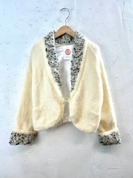 Vintage Knit Cardigan [B29462]