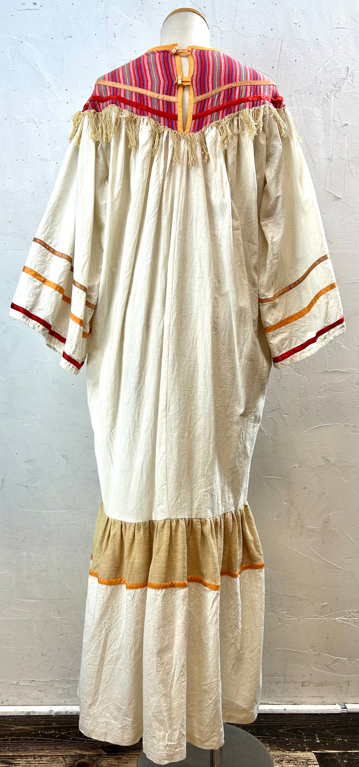 Vintage  Dress MADE IN MEXICO  [A29240]