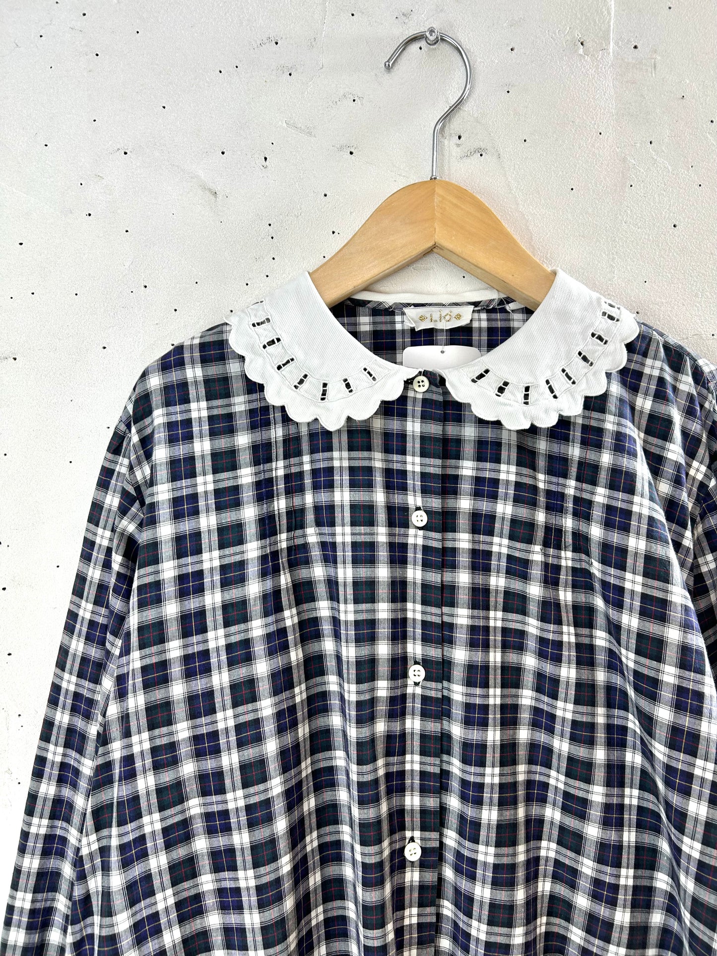 Vintage  Plaid Shirt   [D30094]