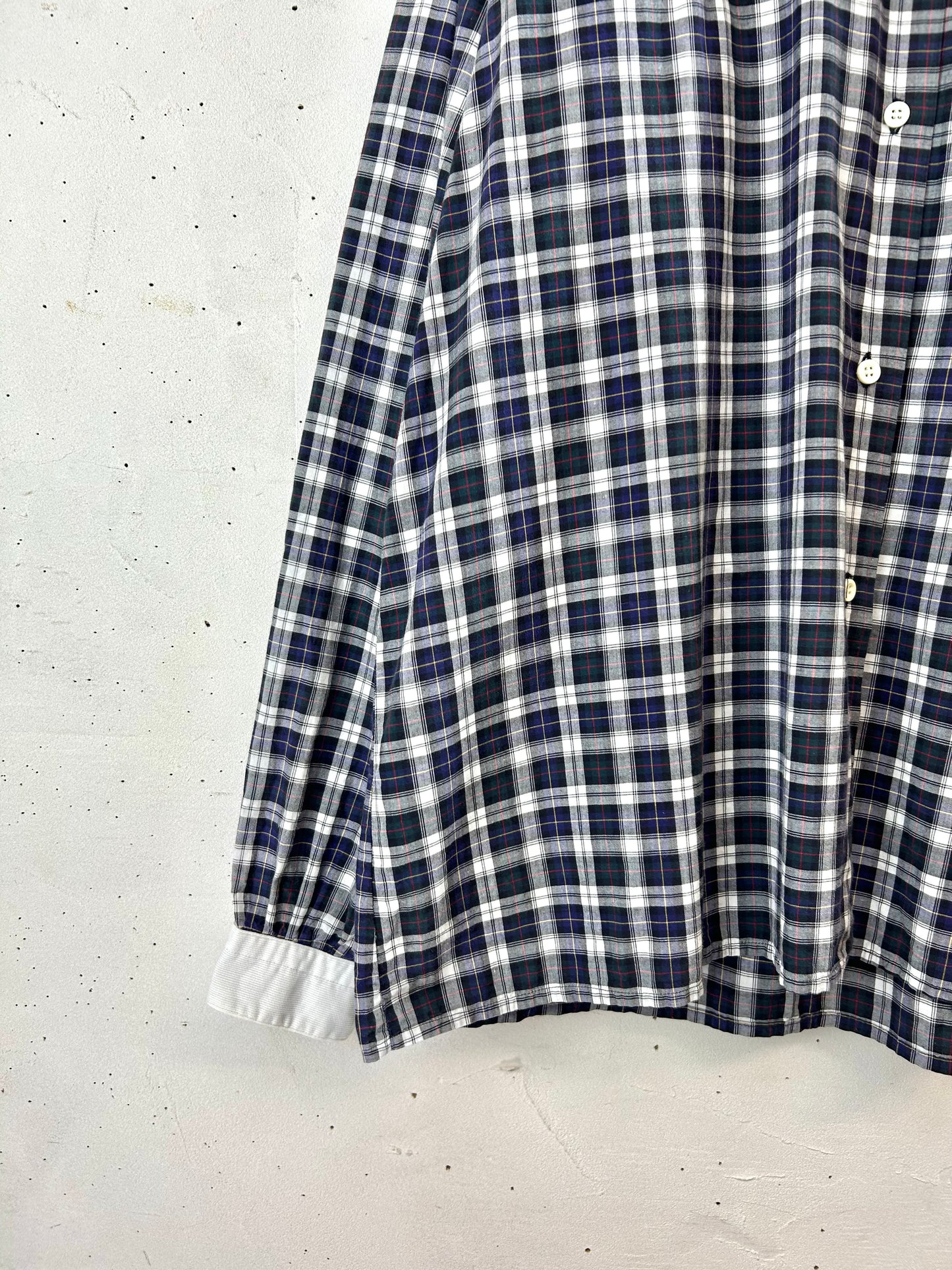 Vintage  Plaid Shirt   [D30094]