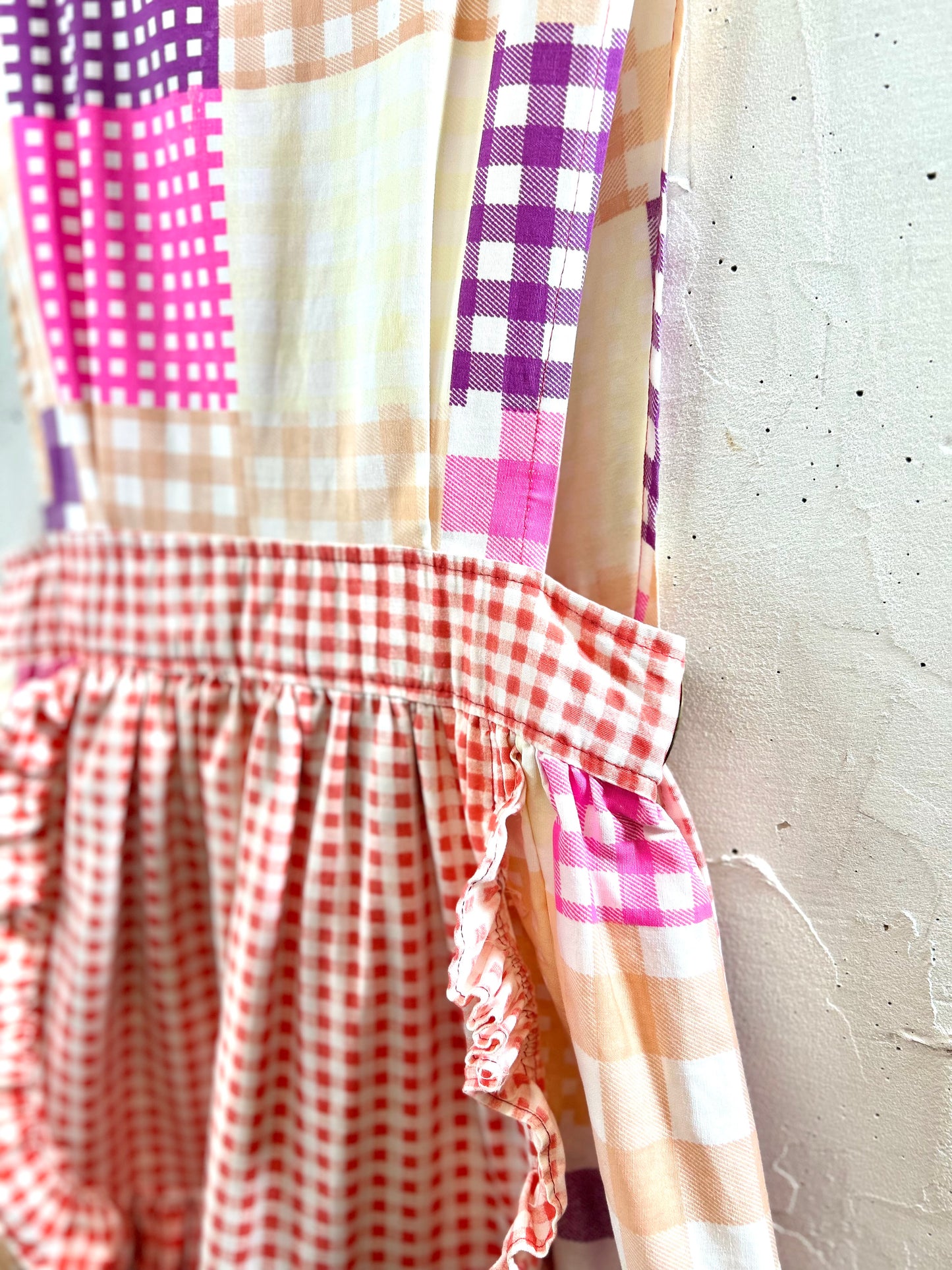 '70s Vintage Apron Dress [G30763]