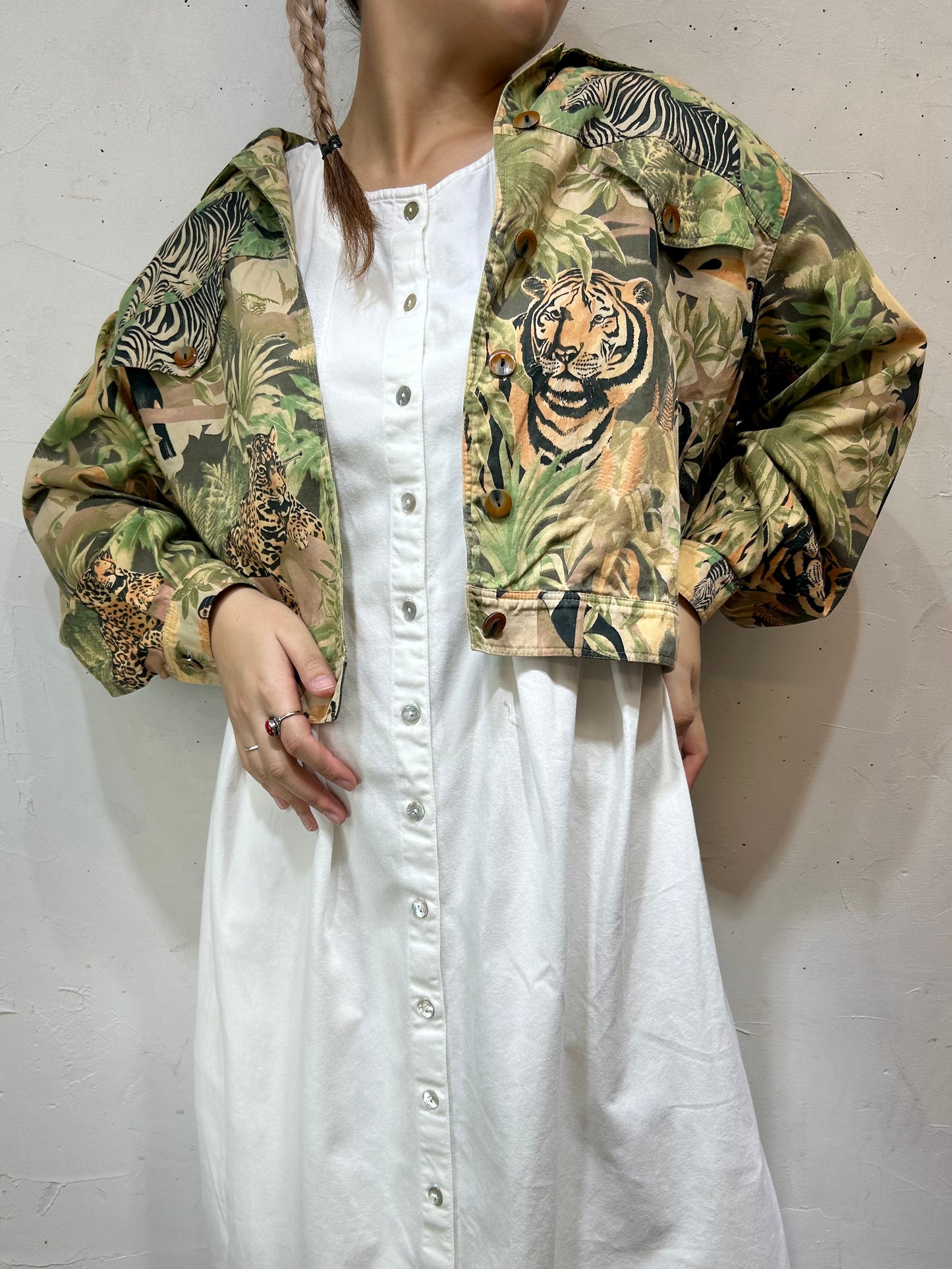 Vintage Cotton Jacket 〜CATHERINA HEPFER〜 [C26647]