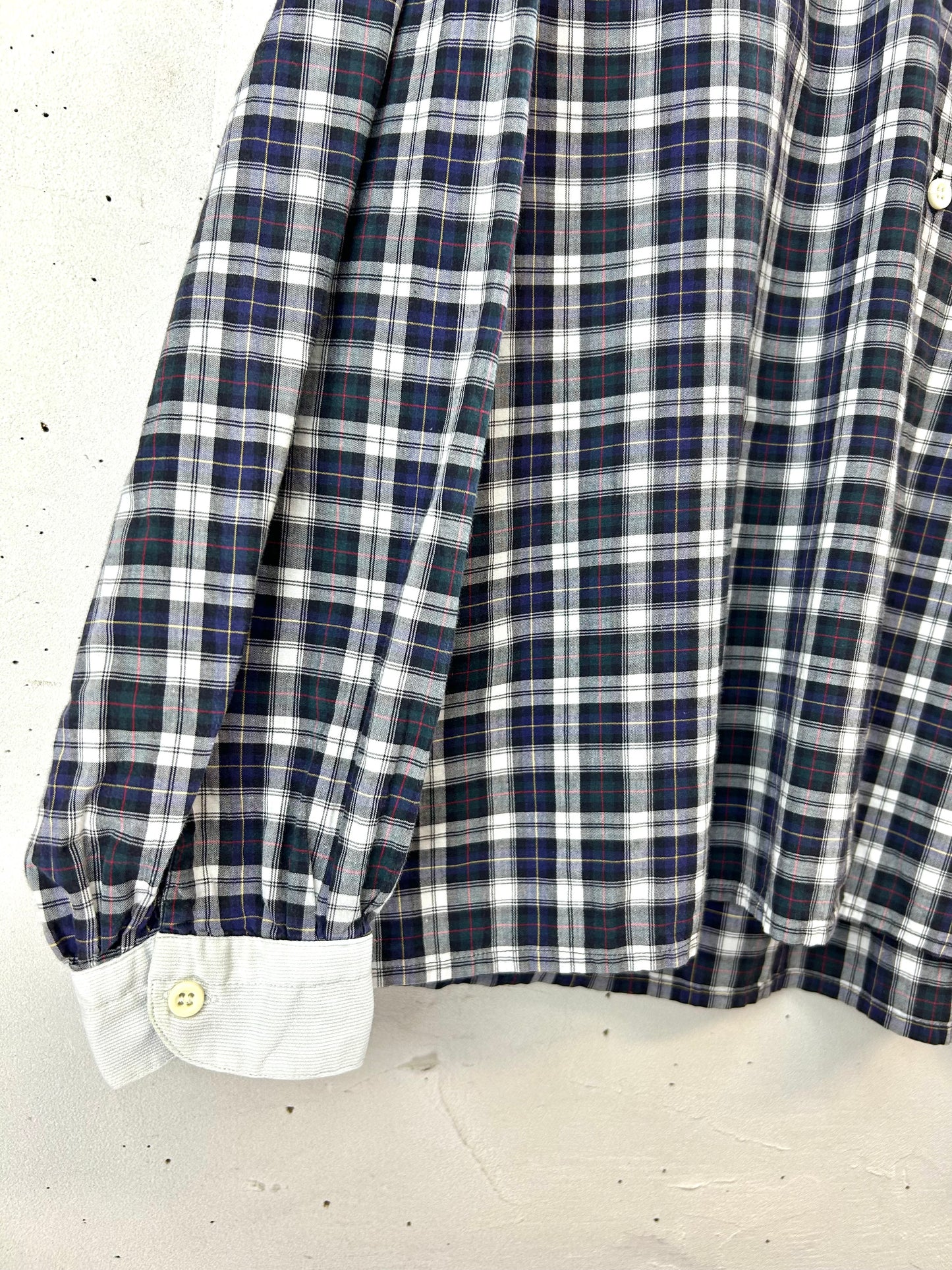 Vintage  Plaid Shirt   [D30094]